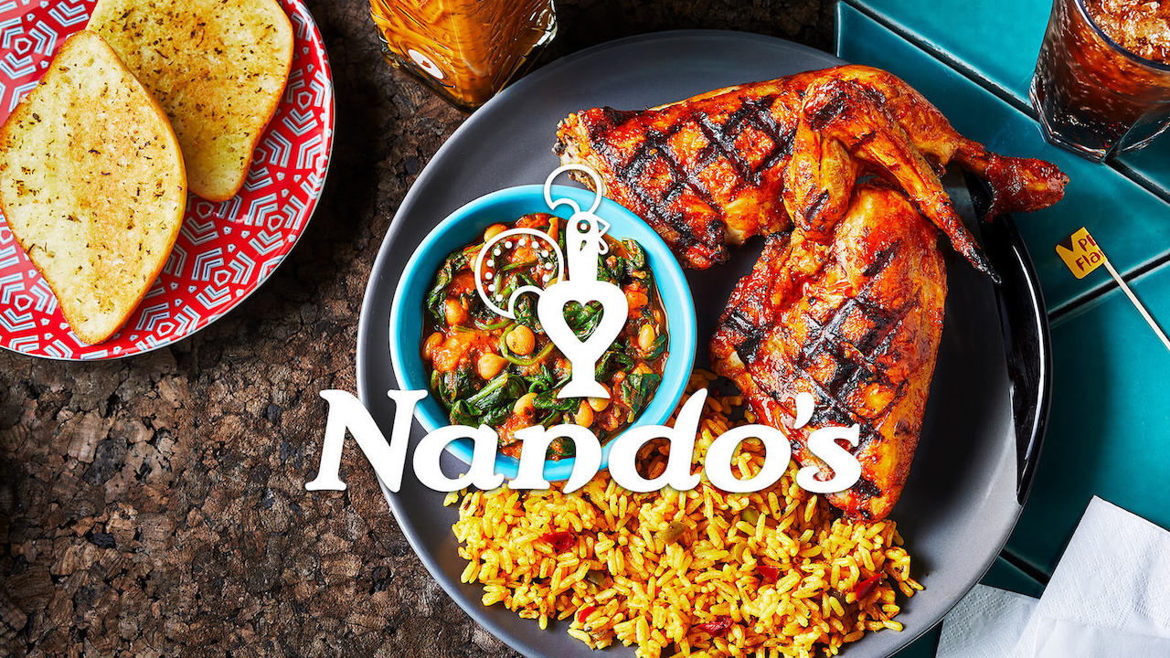 Nando's chicken platter