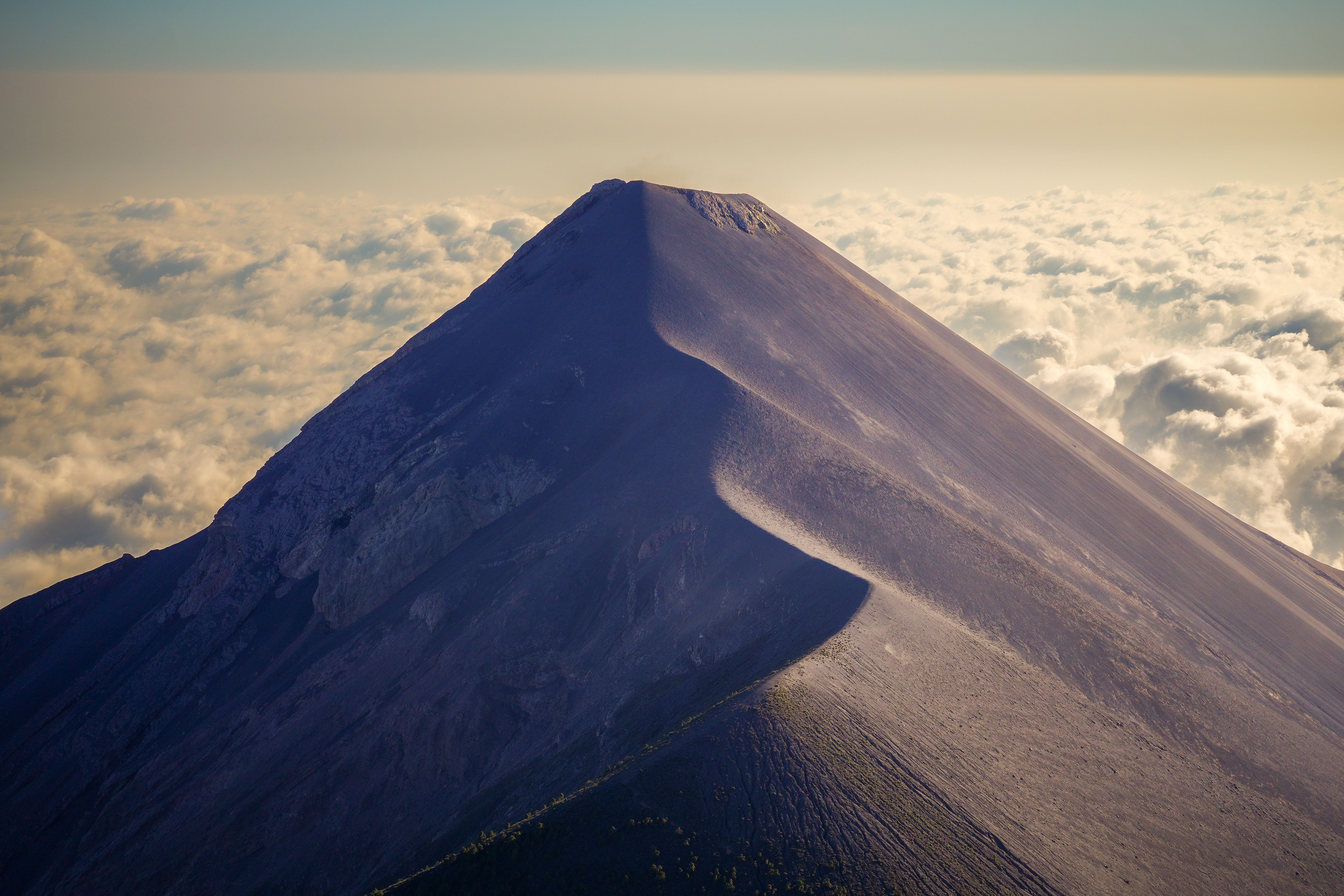 Acatenango Volcano in Guatemala