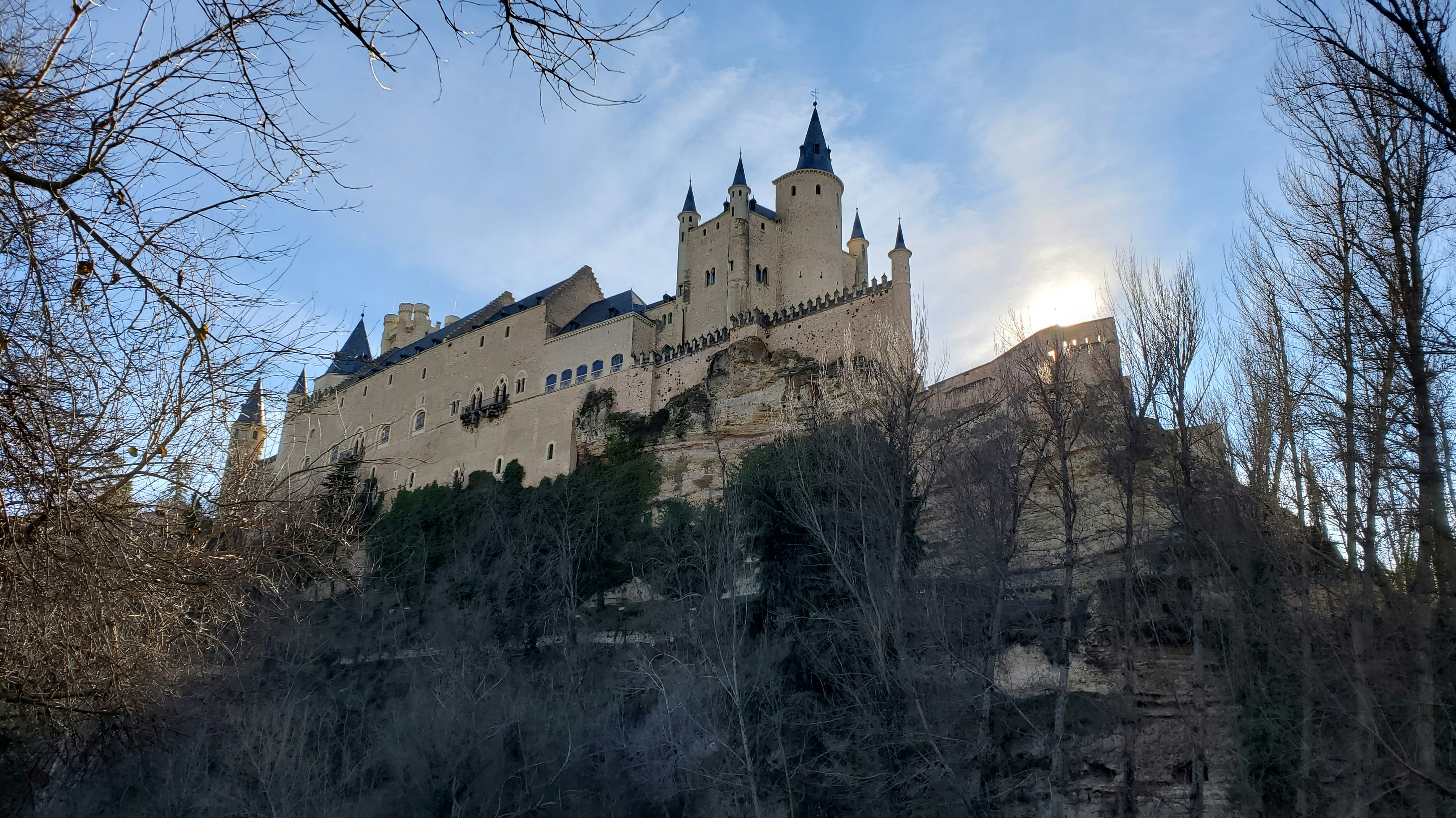 Alcázar of Segovia in Spain