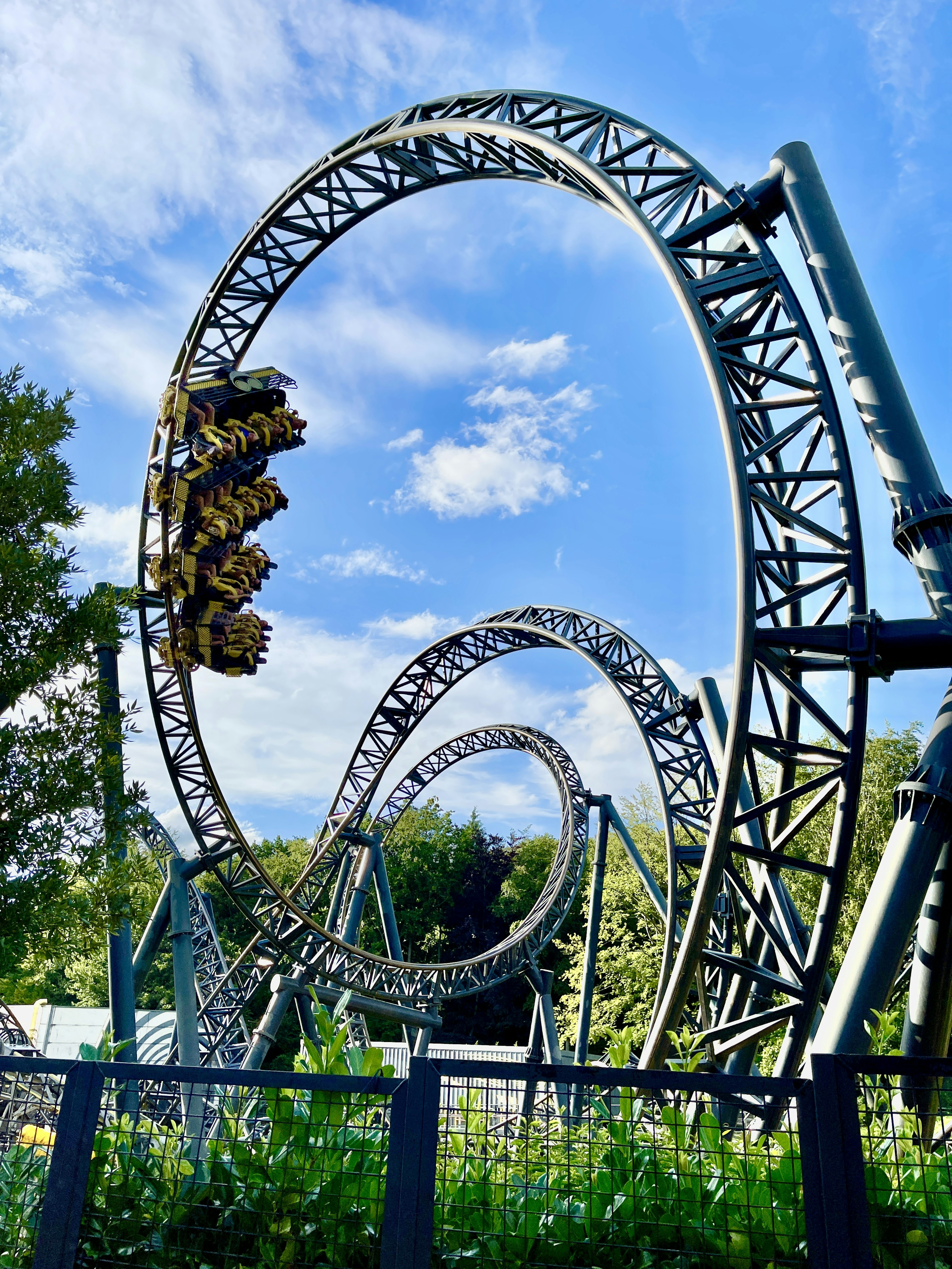 Alton Towers theme park in Staffordshire, England