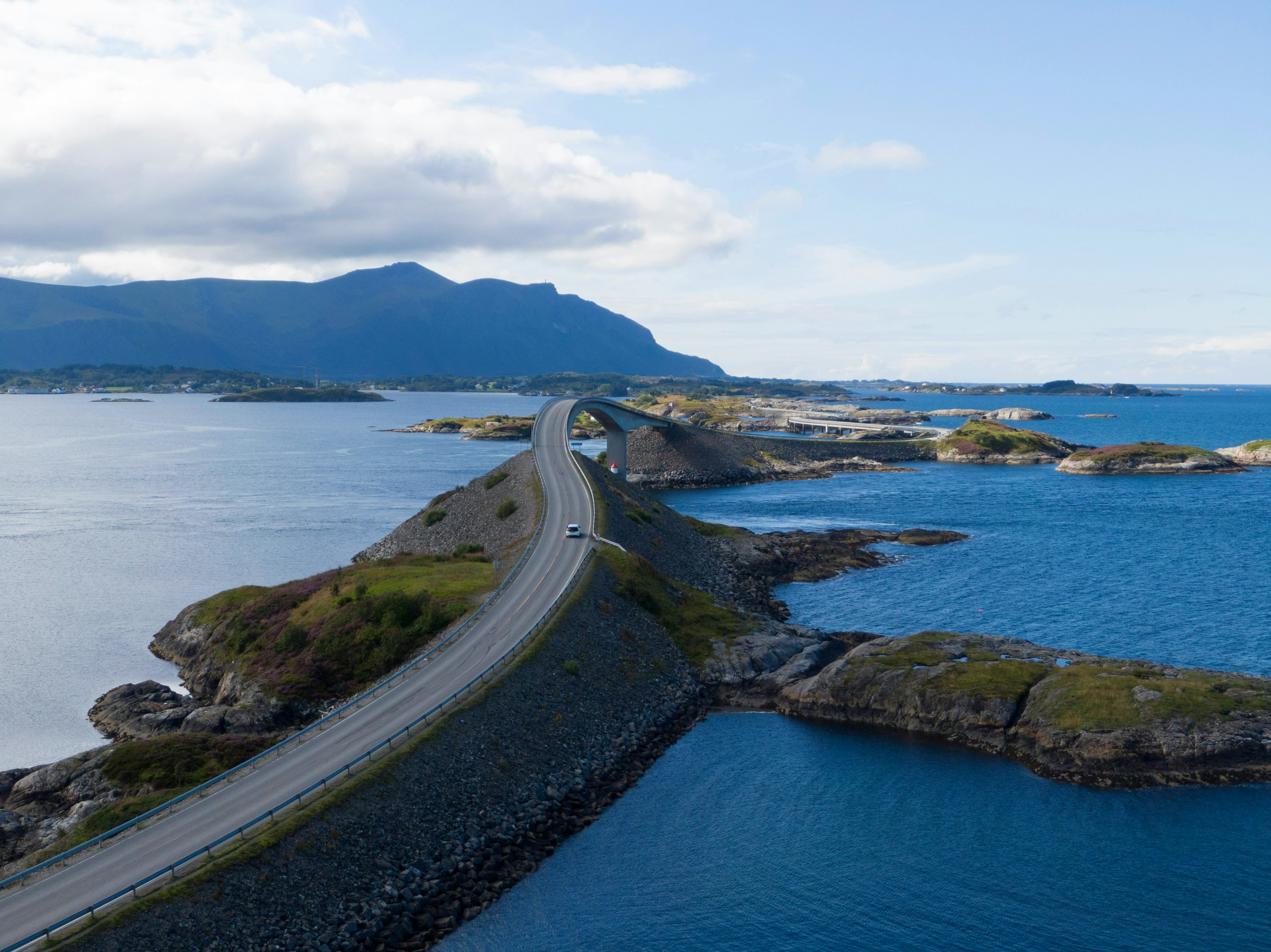 Atlantic Road in Møre og Romsdal, Norway
