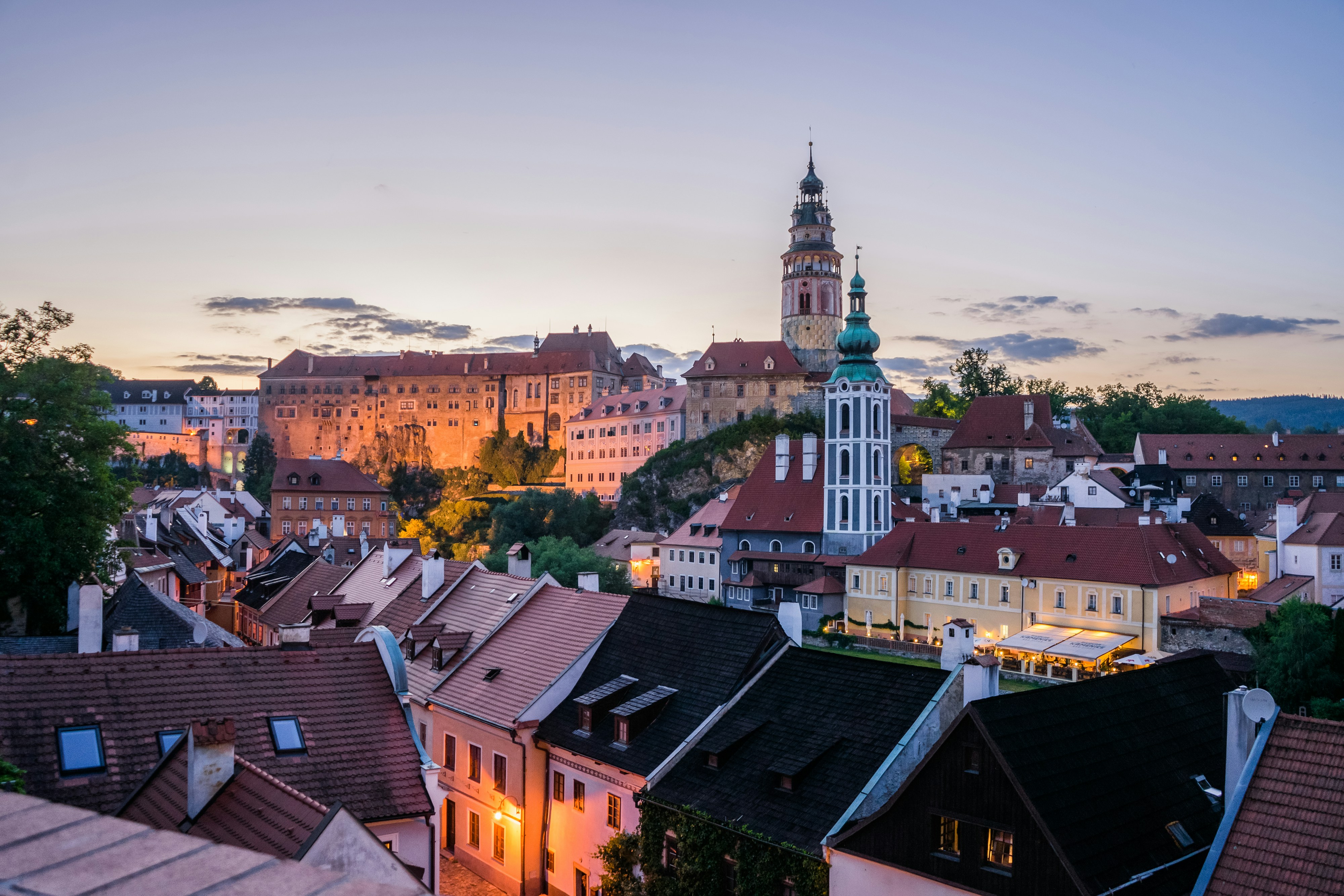 Cesky Krumlov in Czech Republic