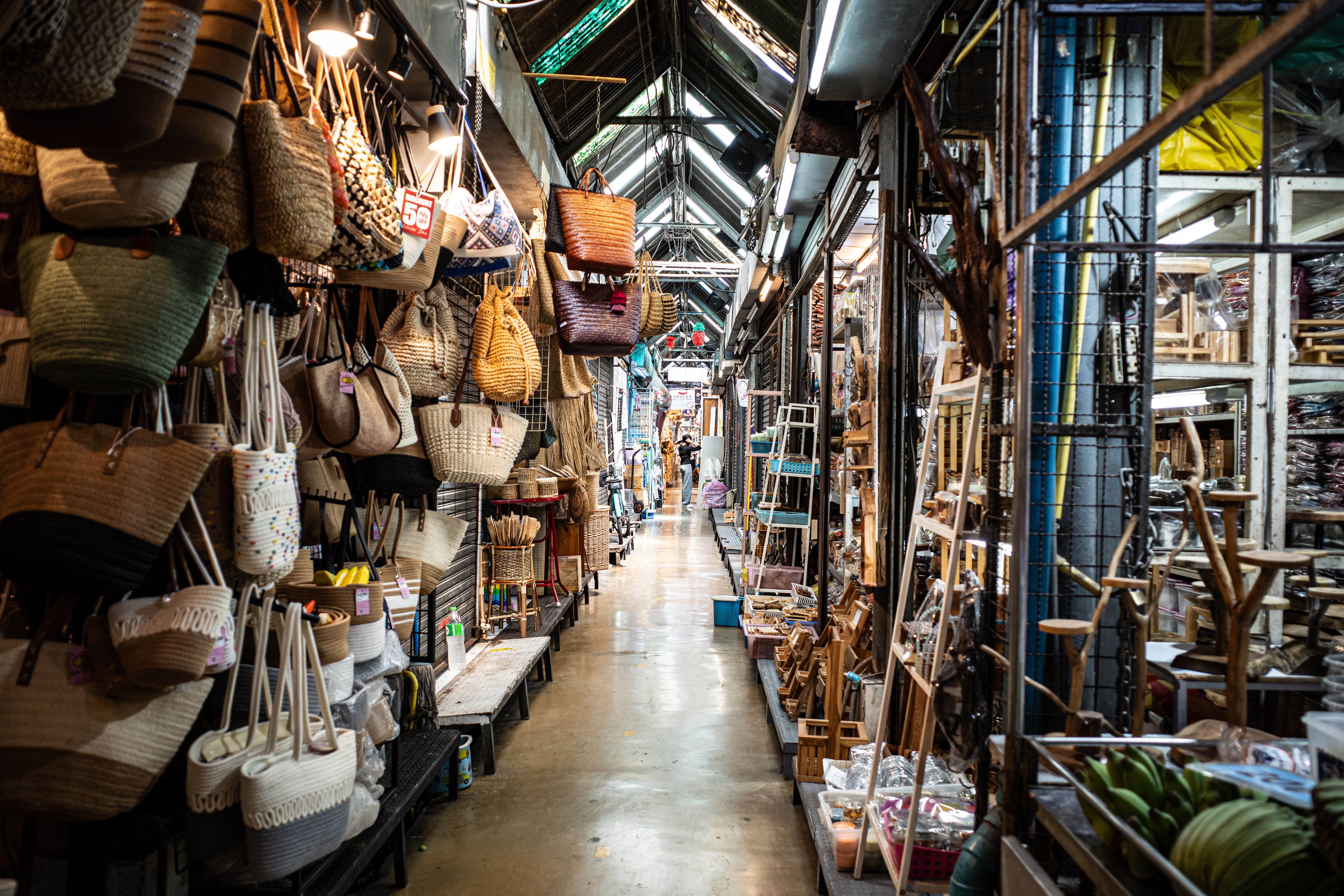 Chatuchak Weekend Market in Thailand