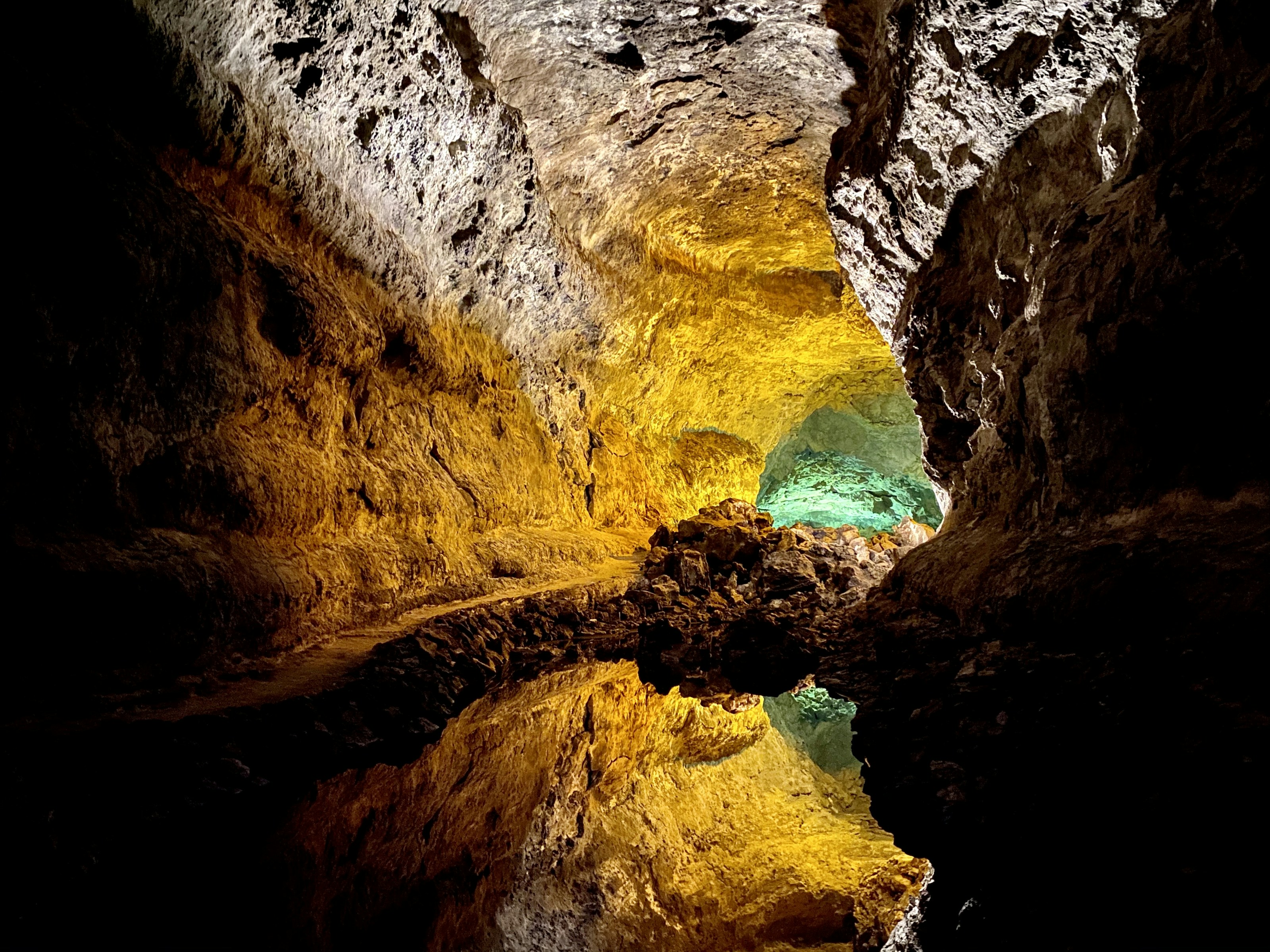 Cueva de los Verdes in Lanzarote