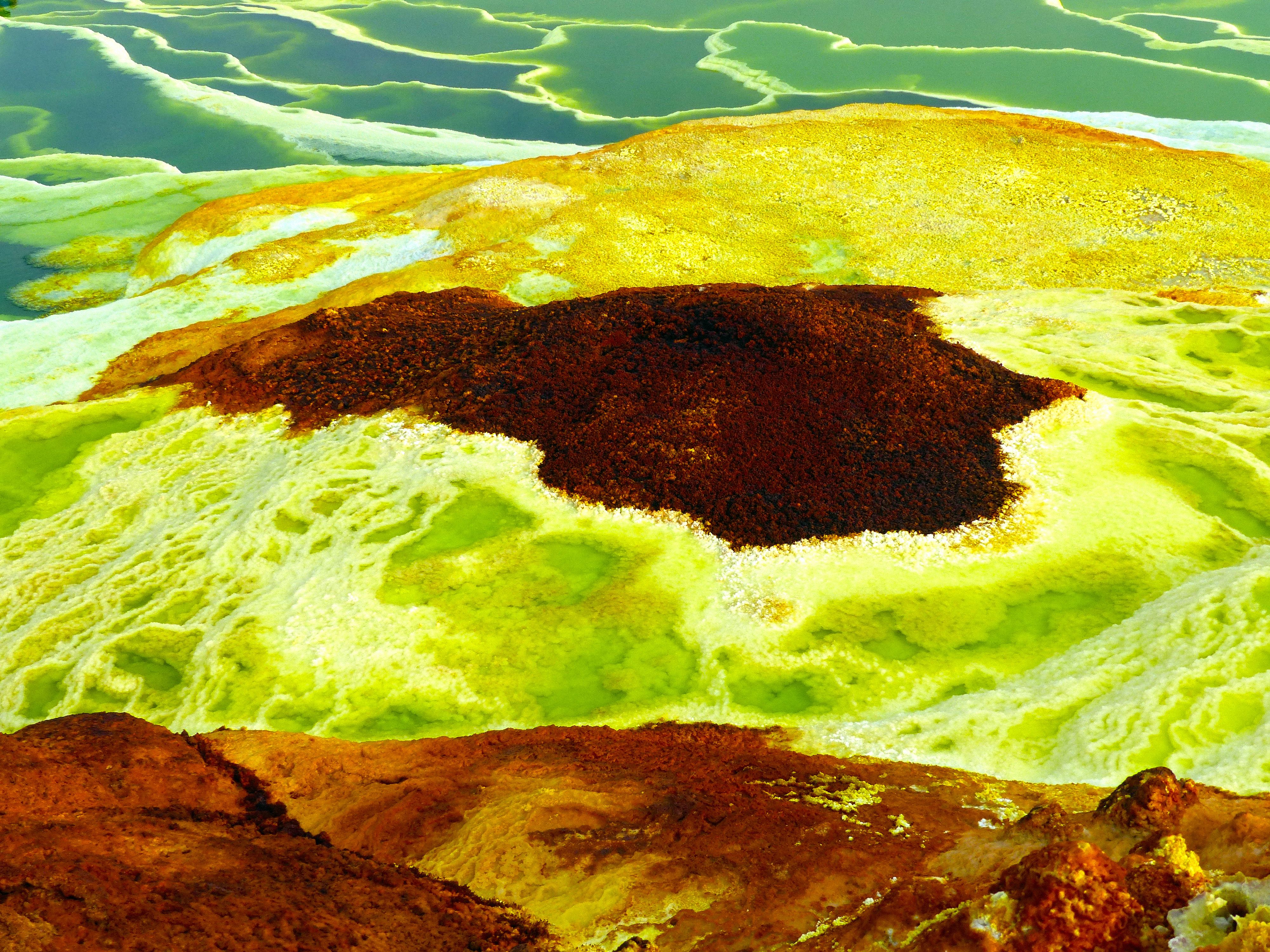 Danakil Depression in Ethiopia