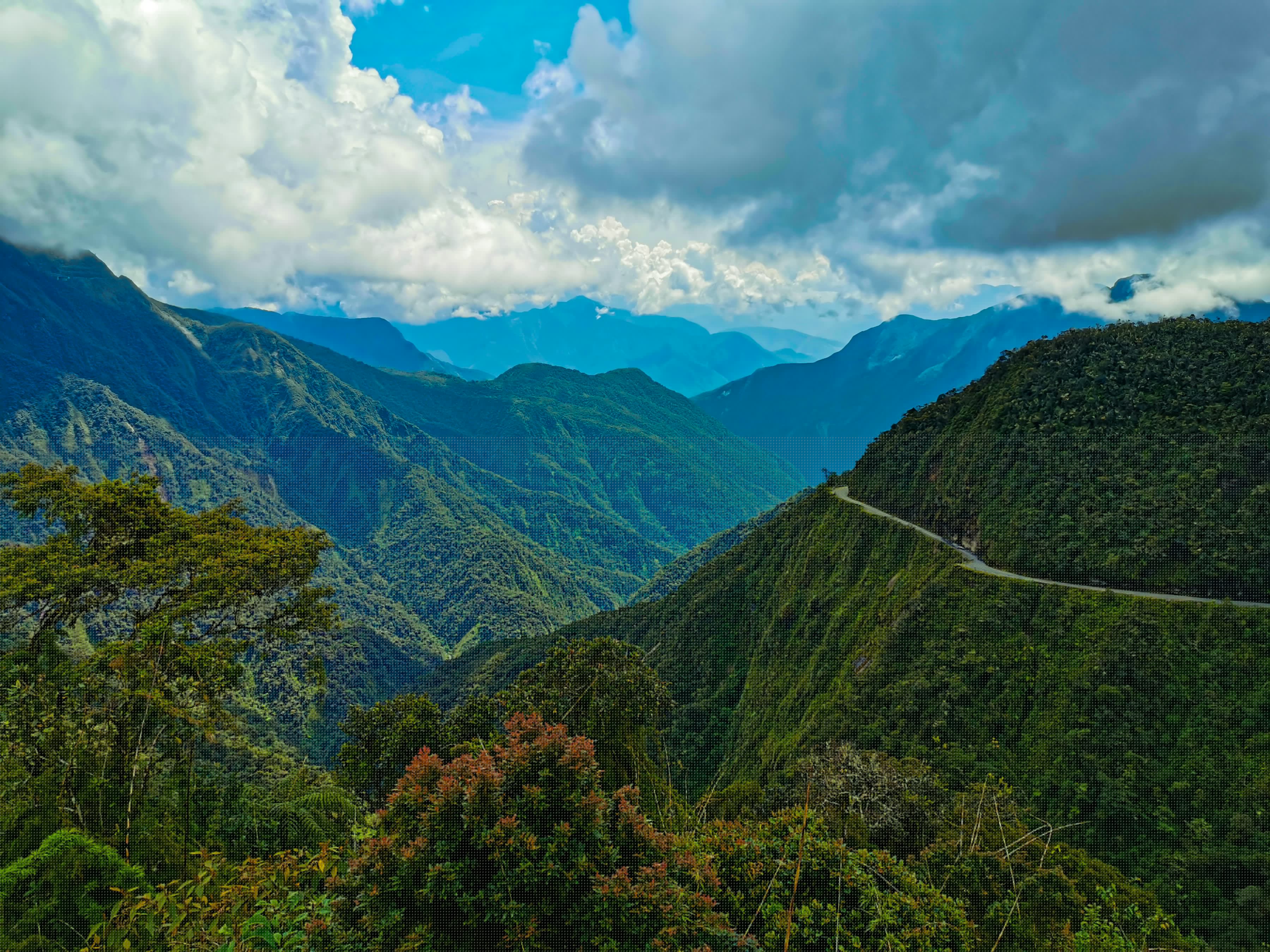 Death Road in Bolivia