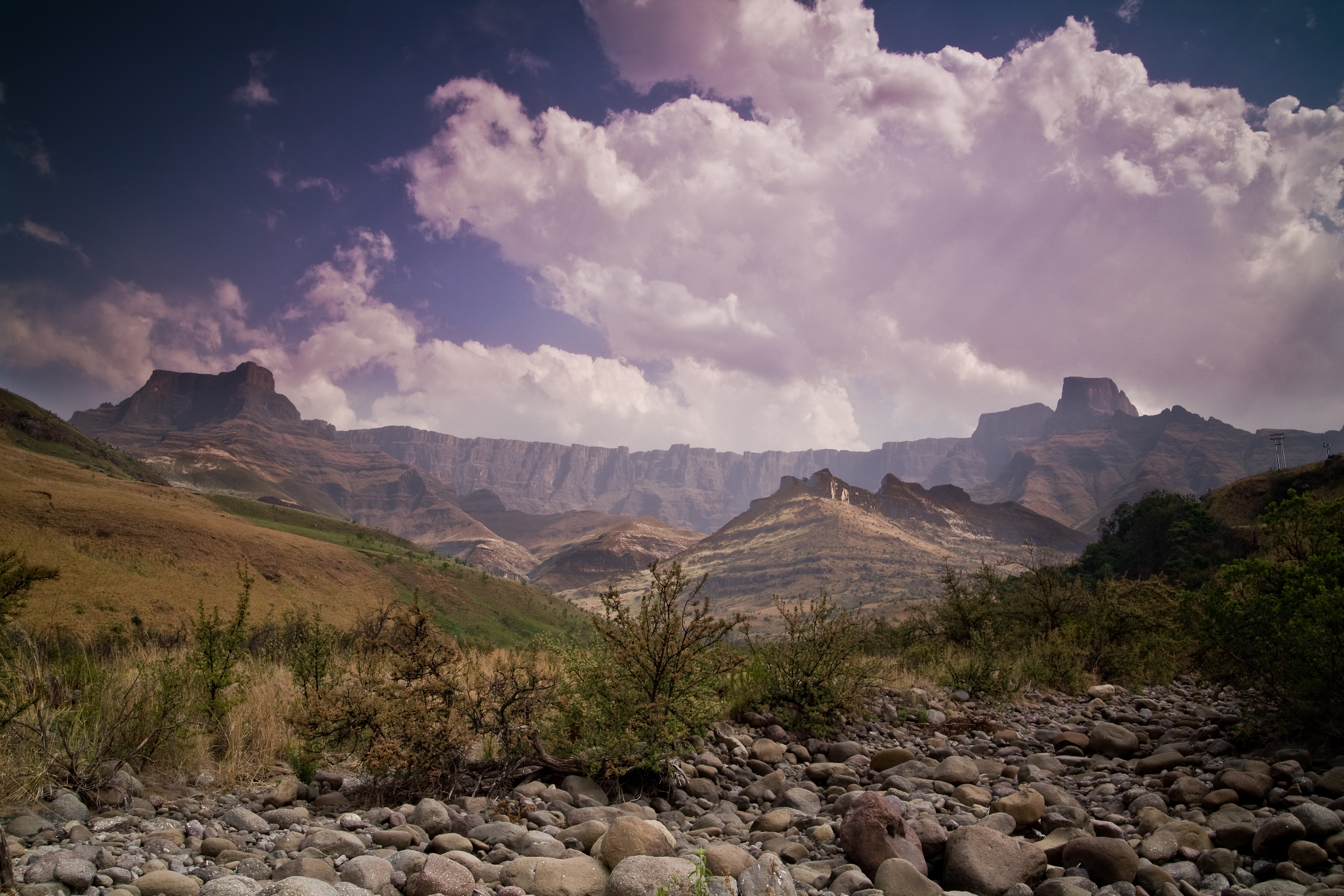 Drakensberg Amphitheatre Trail in South Africa