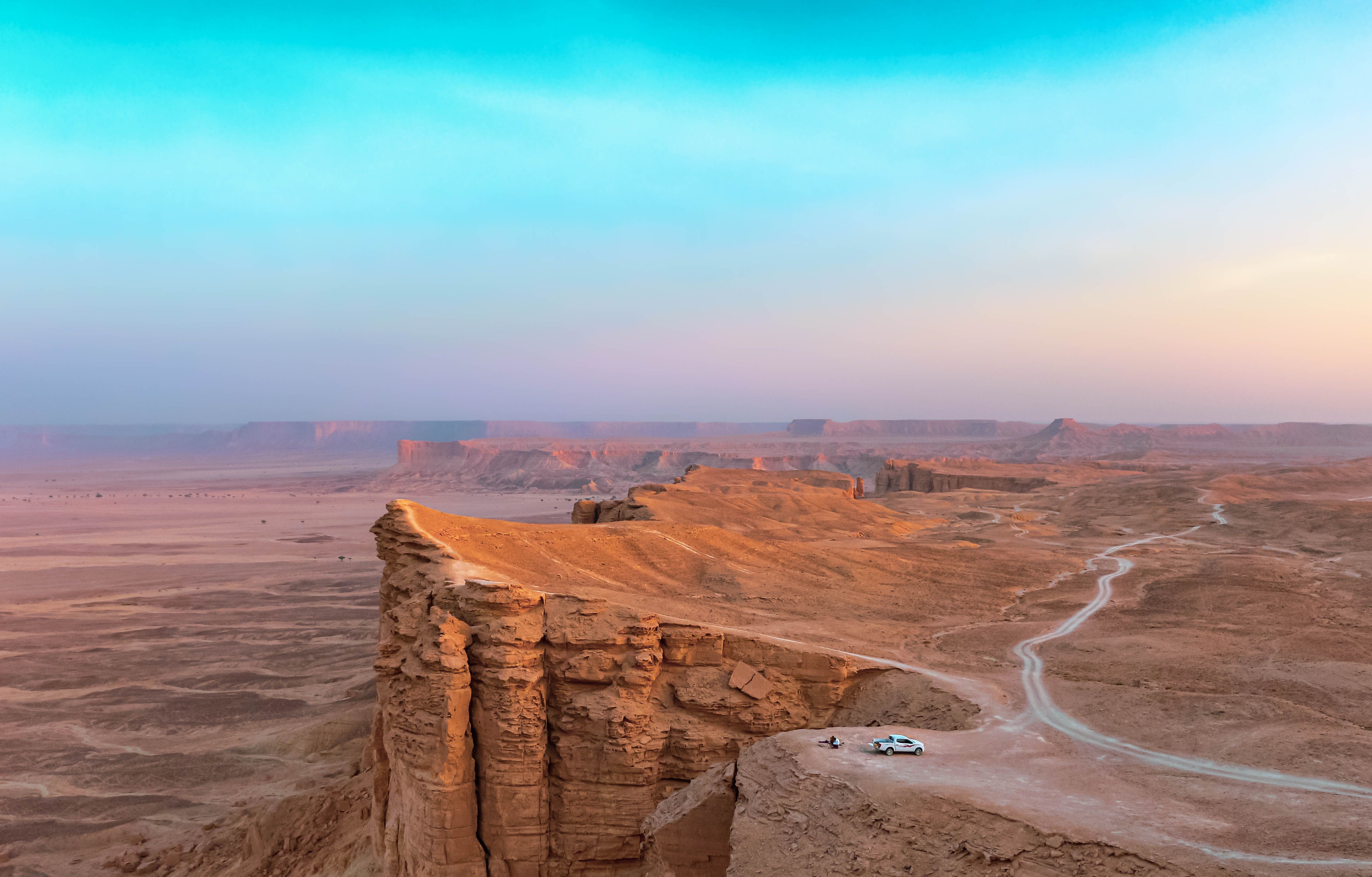 Edge of the World in Saudi Arabia
