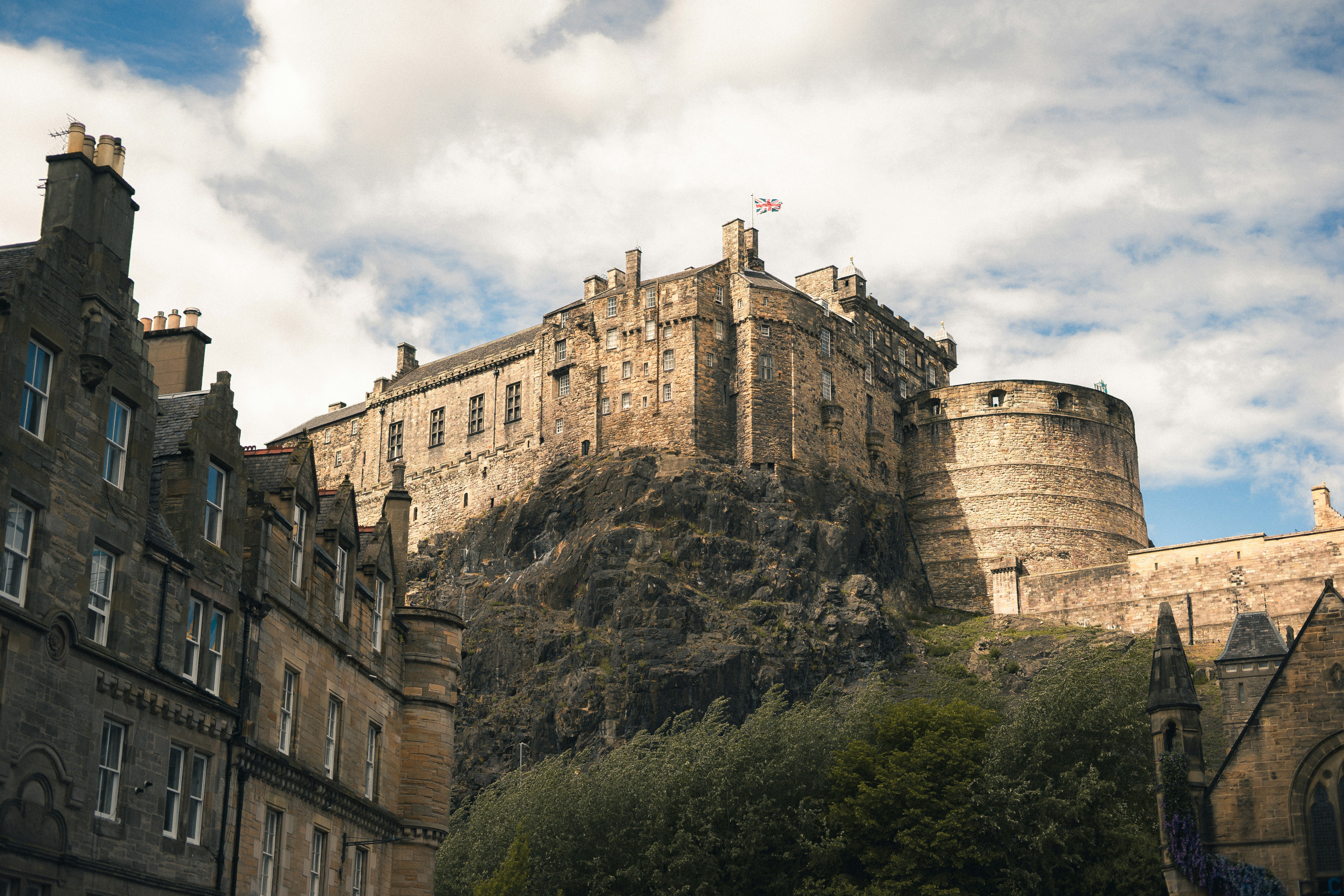 Edinburgh Castle in Scotland