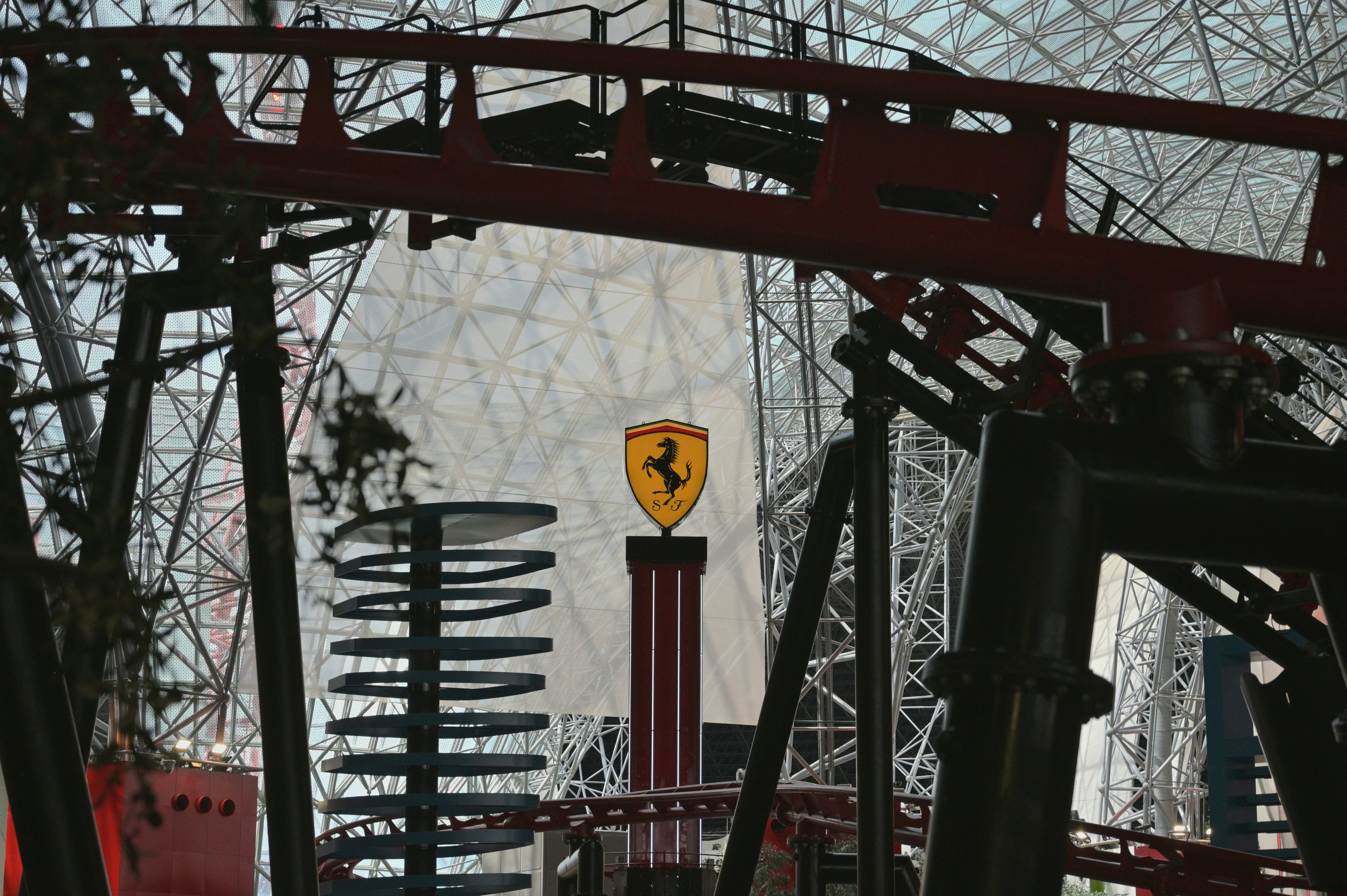 Ferrari World Abu Dhabi in the United Arab Emirates