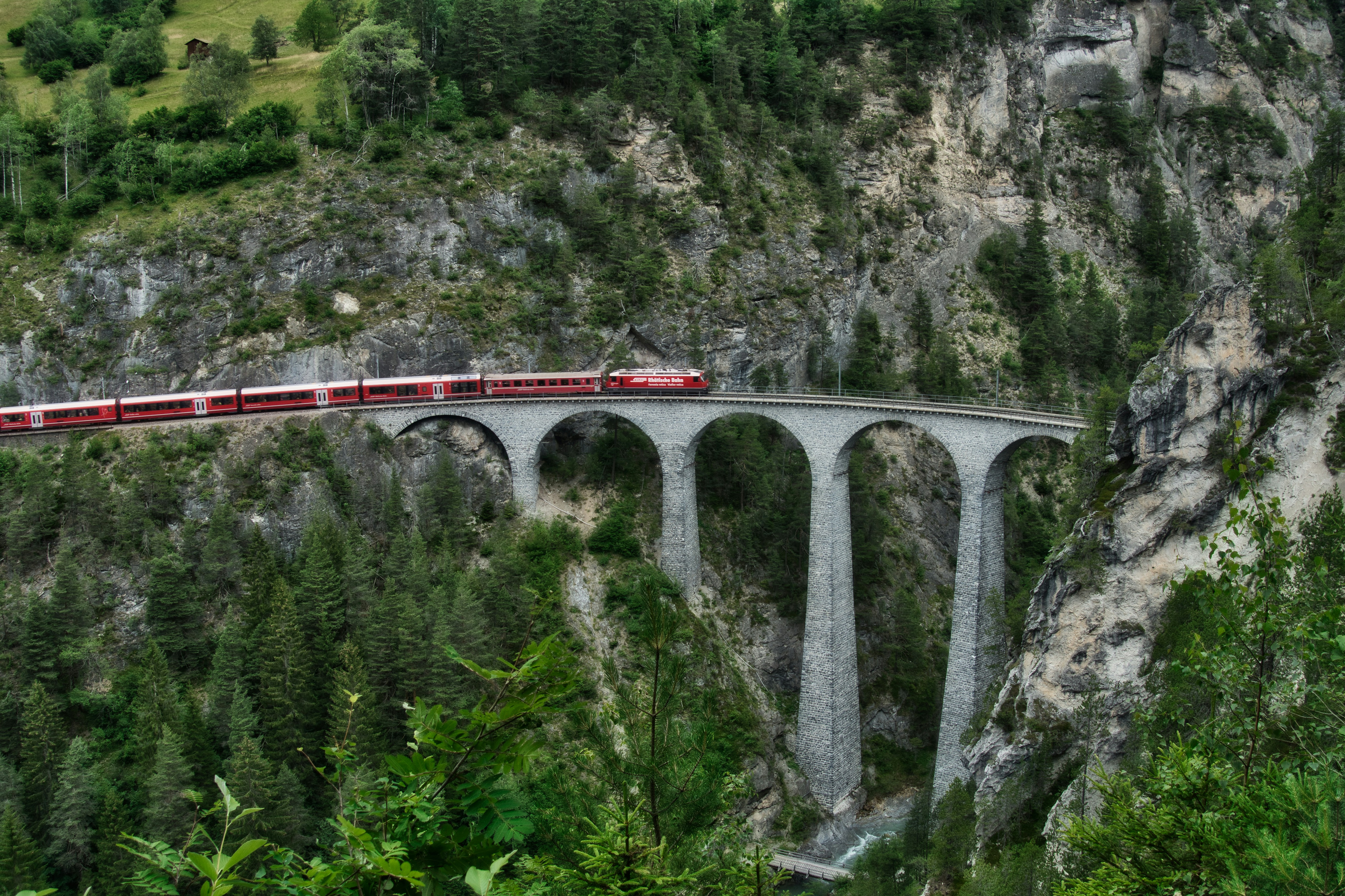 Glacier Express in Switzerland