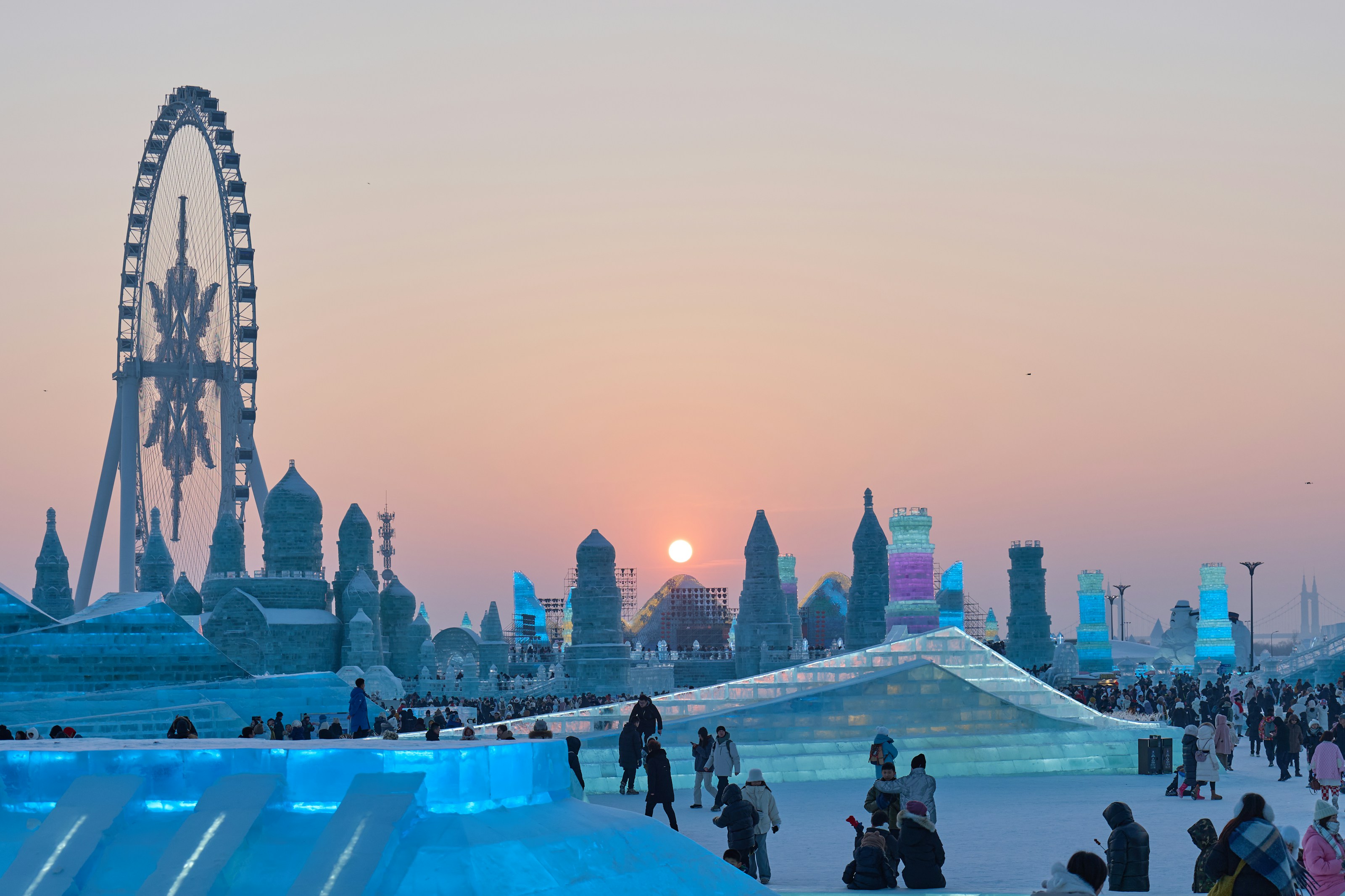Harbin Ice and Snow Festival in China