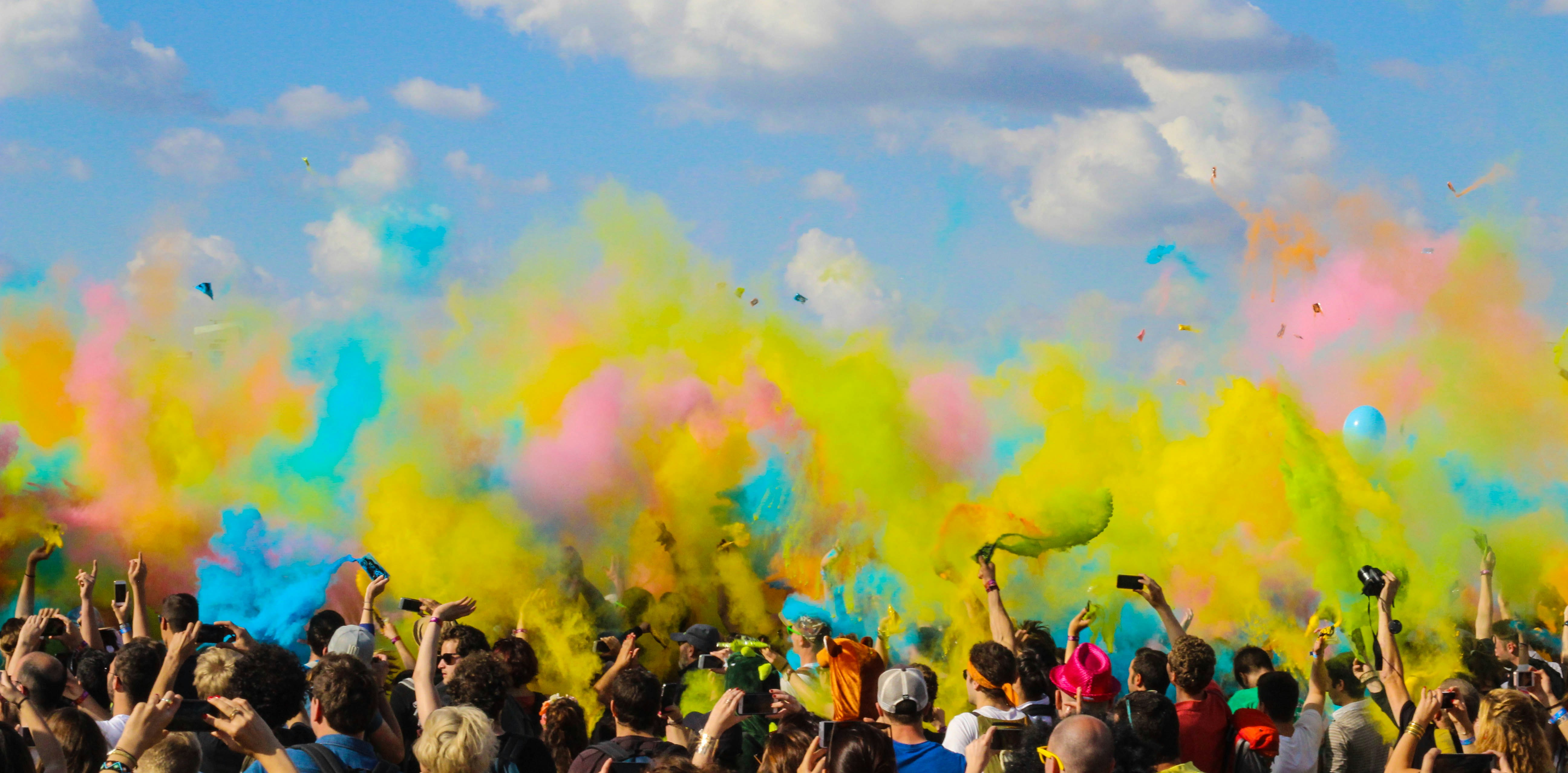 Holi Festival of Colours in India