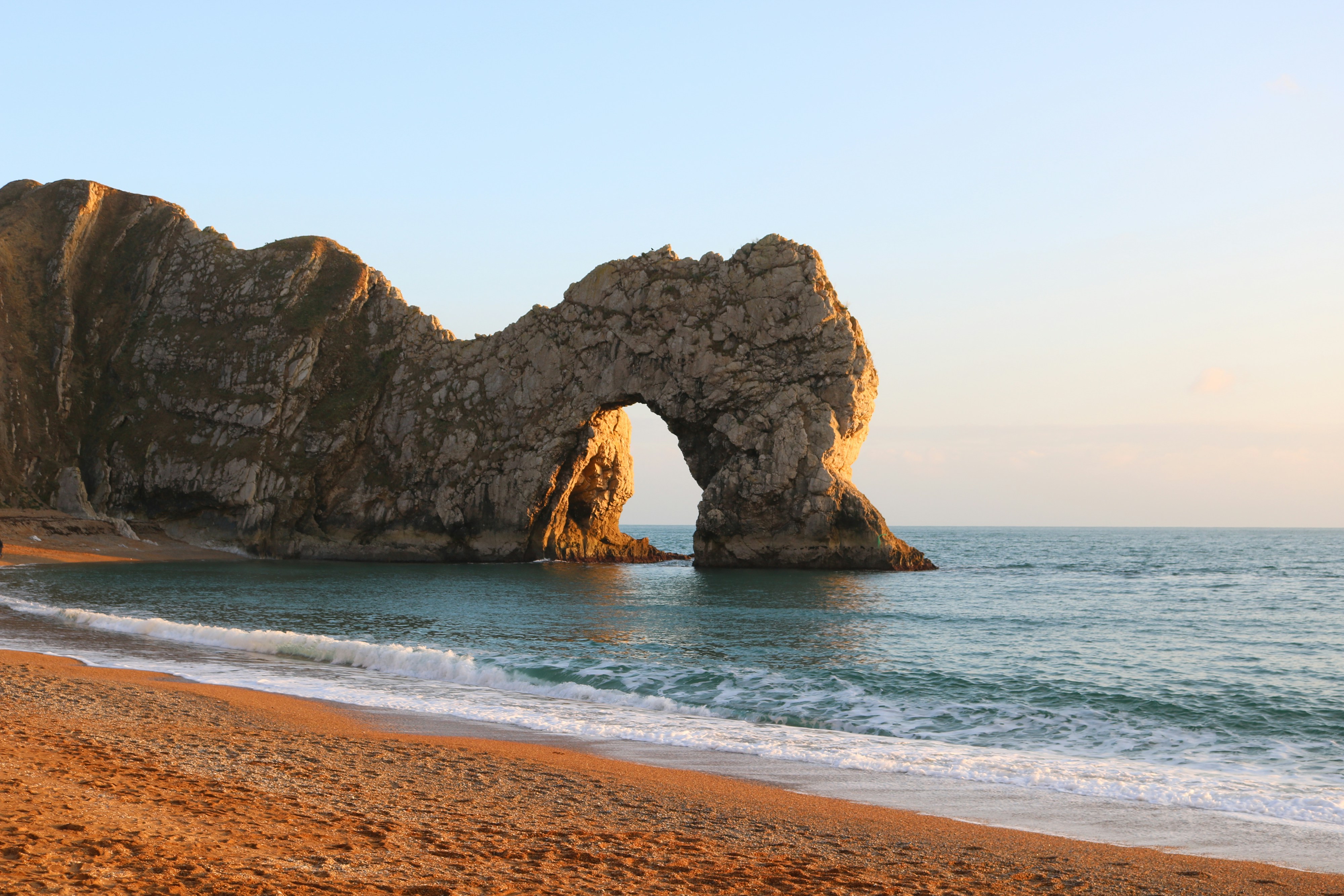 Jurassic Coast in England