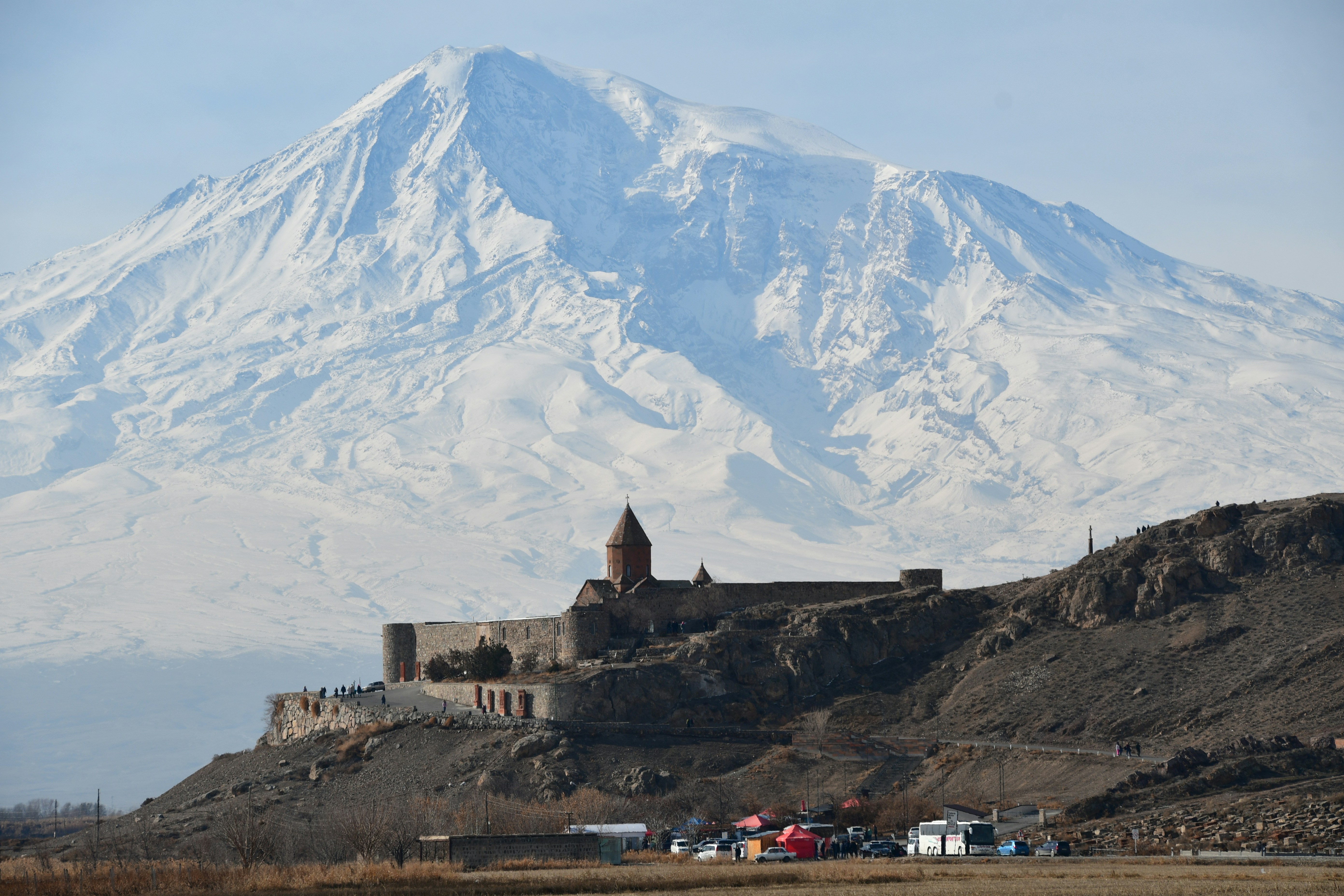 Khor Virap monastery in Armenia