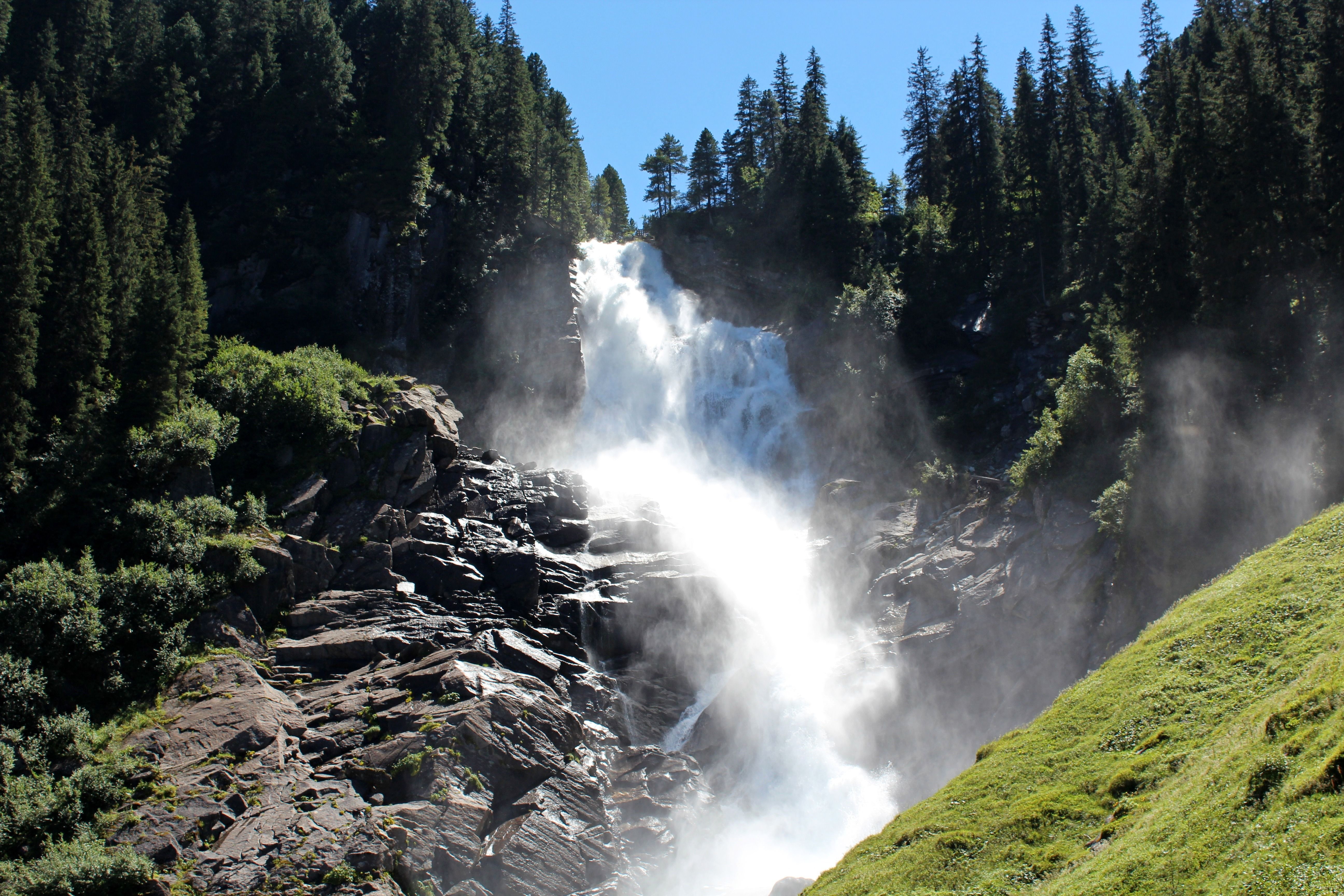 Krimml Waterfalls in Austria