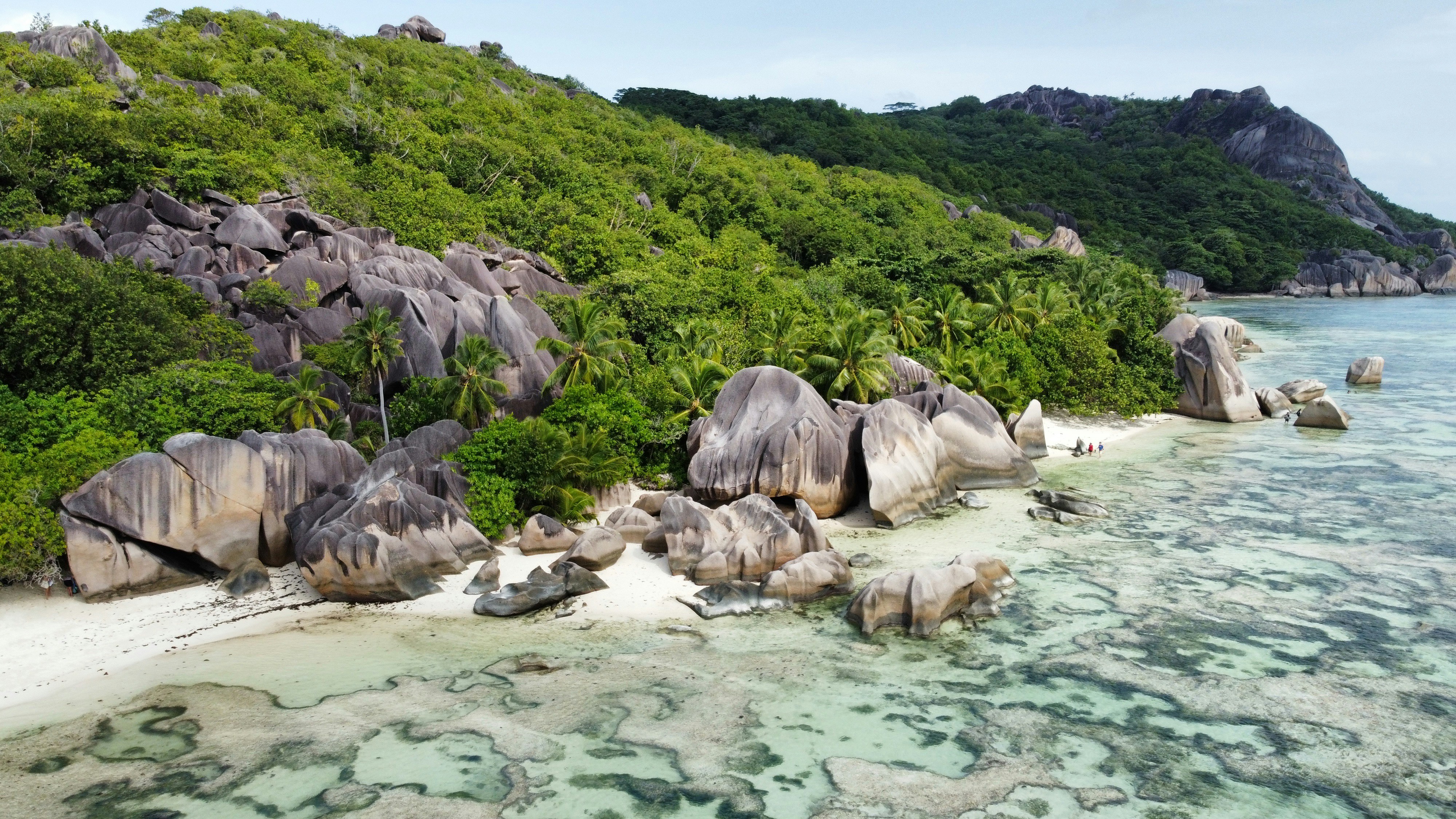 La Digue in the Seychelles