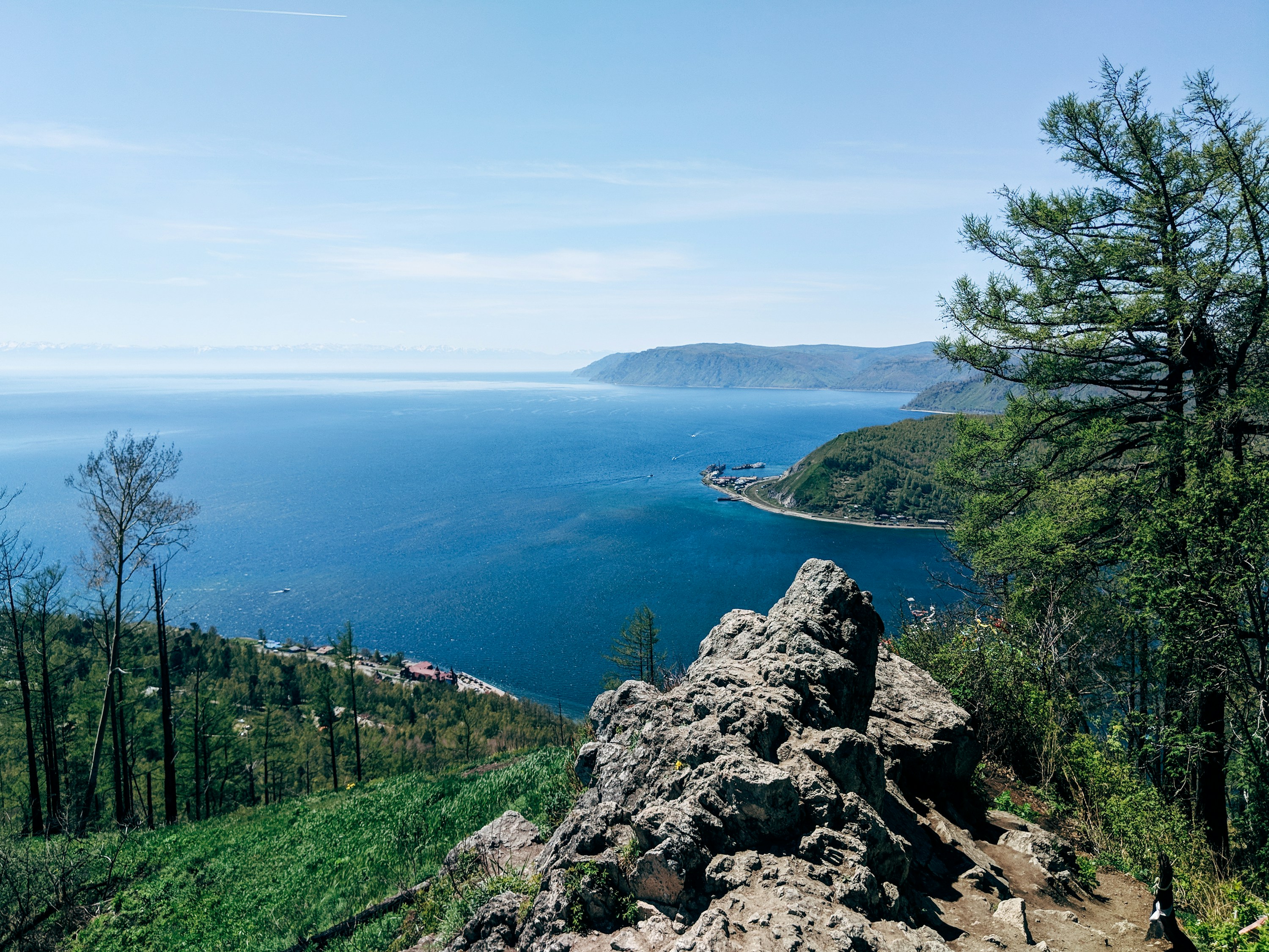 Lake Baikal in Siberia, Russia