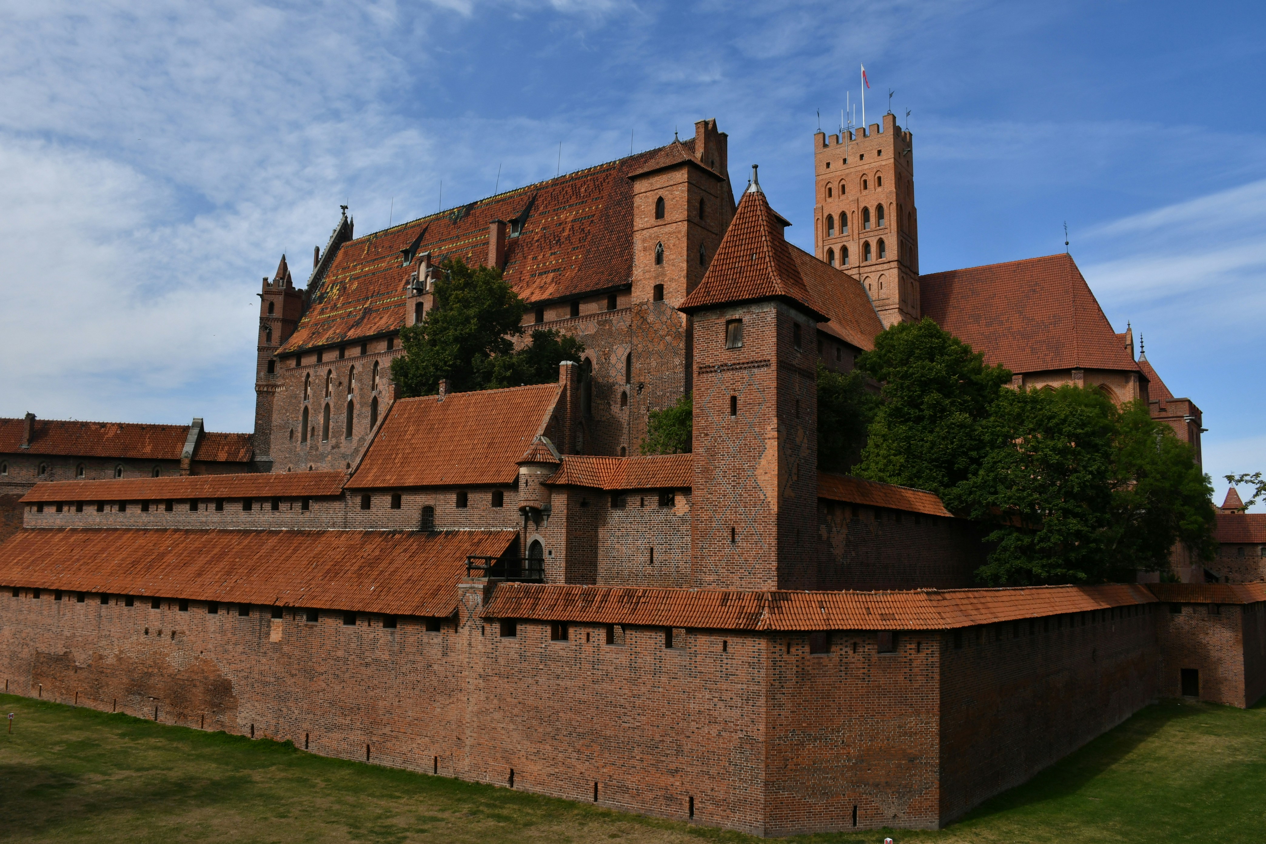 Malbork Castle in Poland