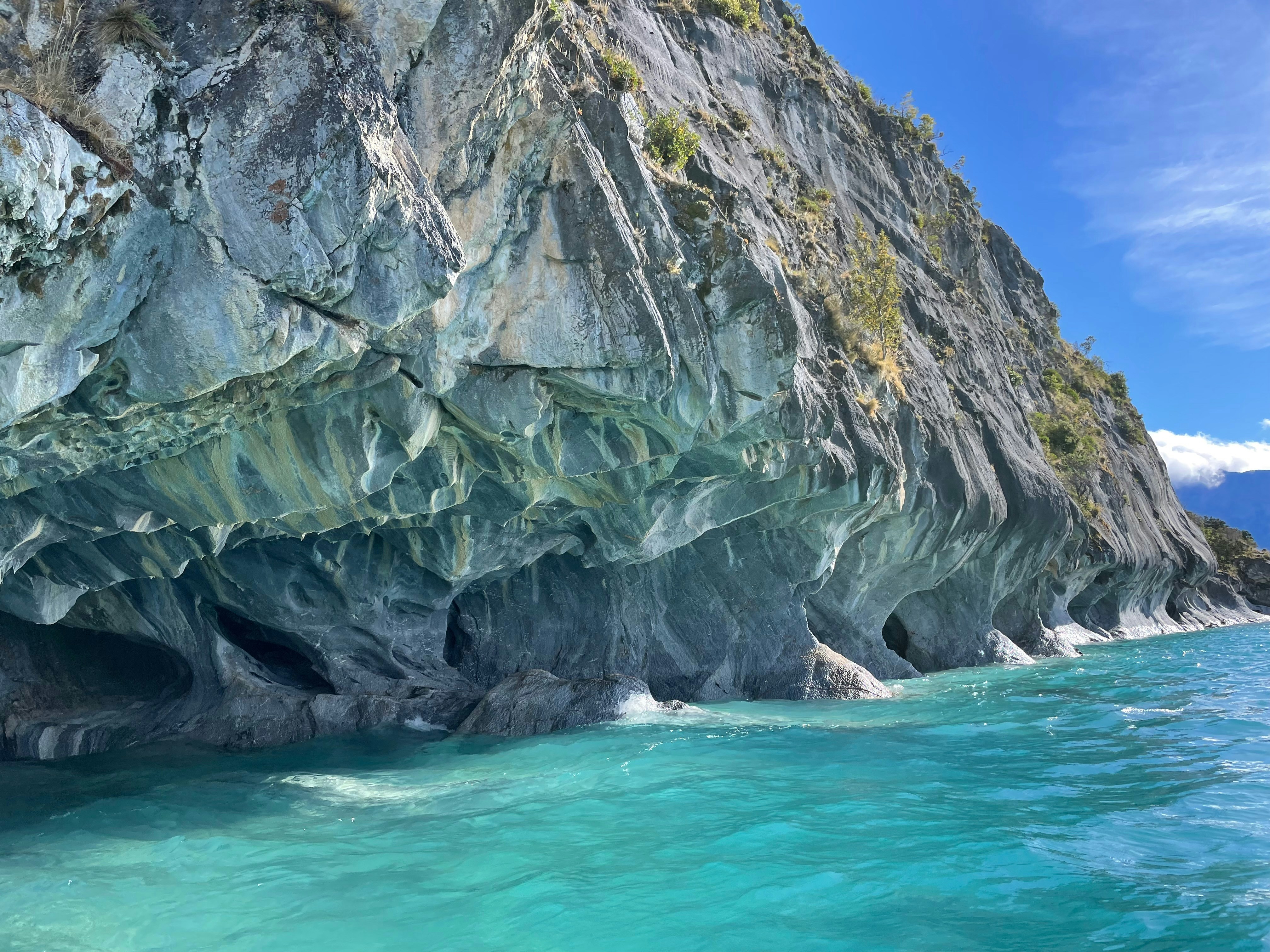 Marble Caves on Lake General Carrera, Chile