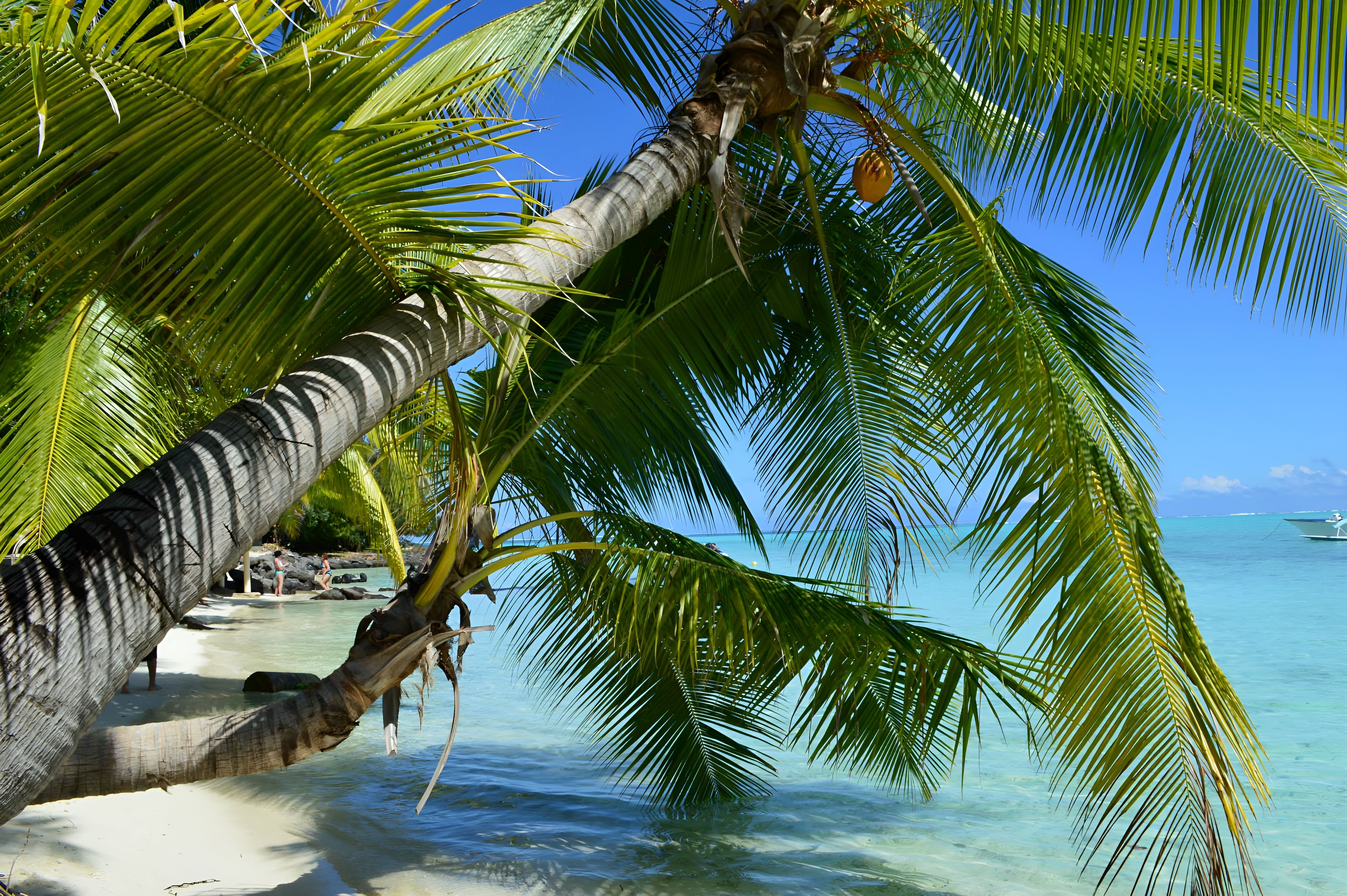 Matira Beach in French Polynesia