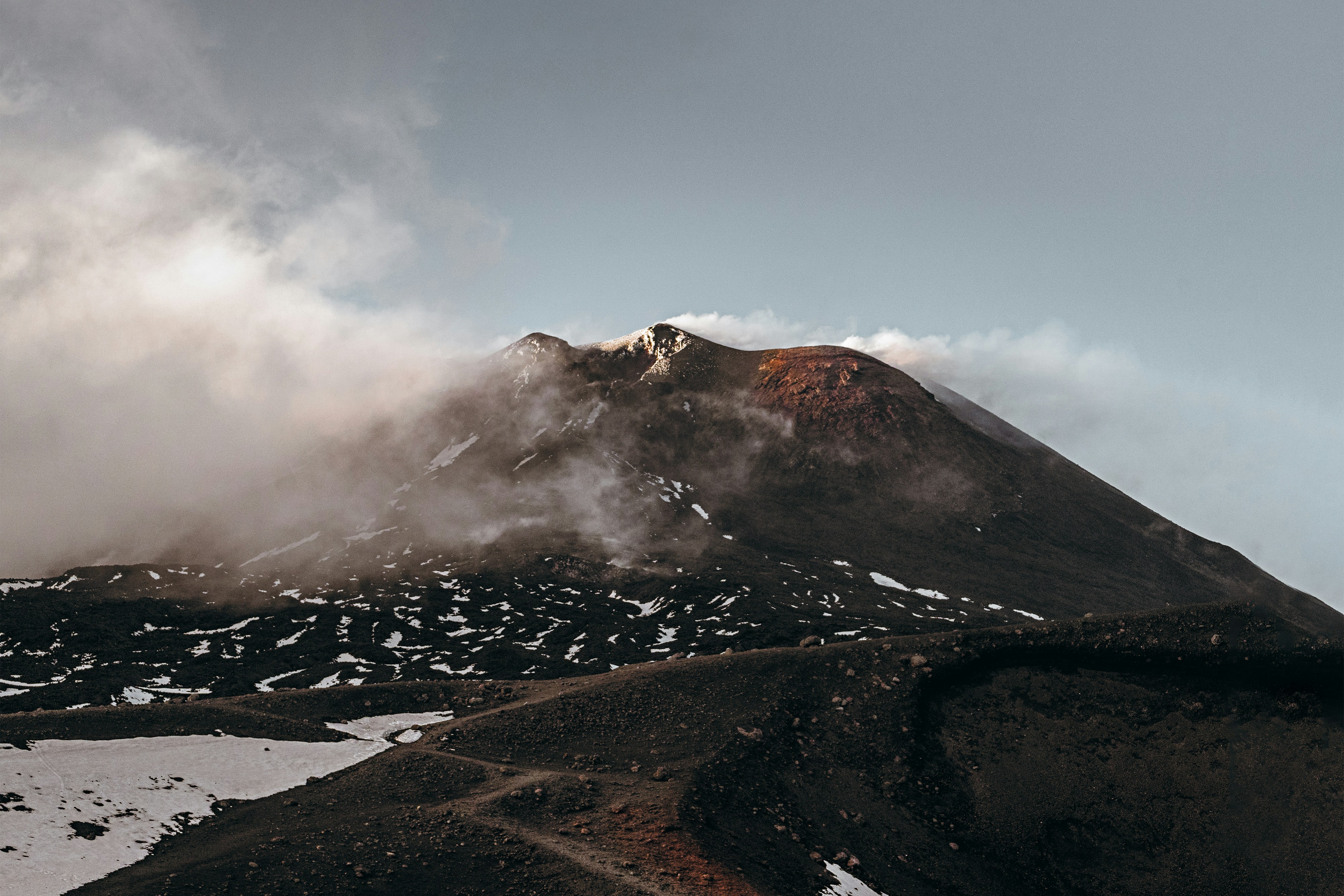 Mount Etna in Italy