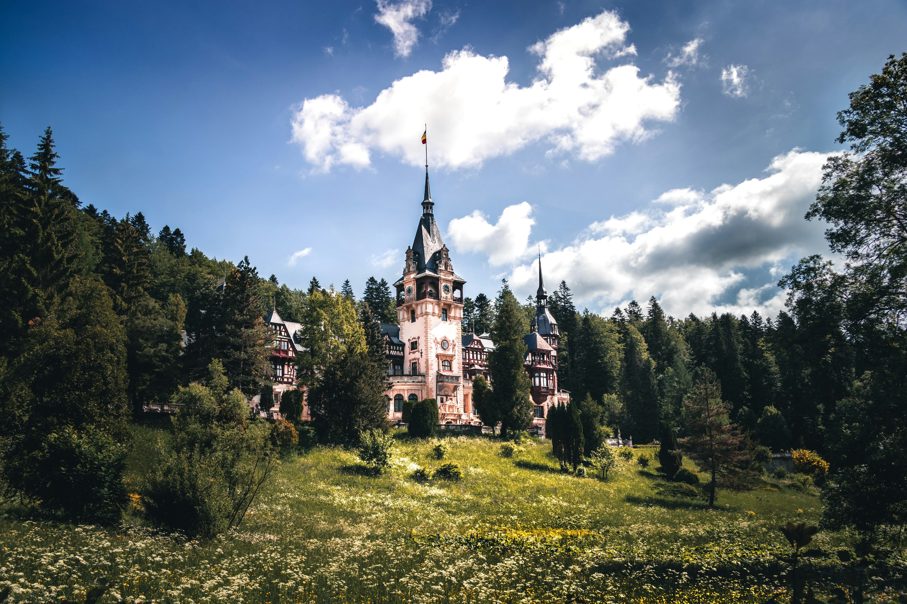 Peleș Castle in Romania