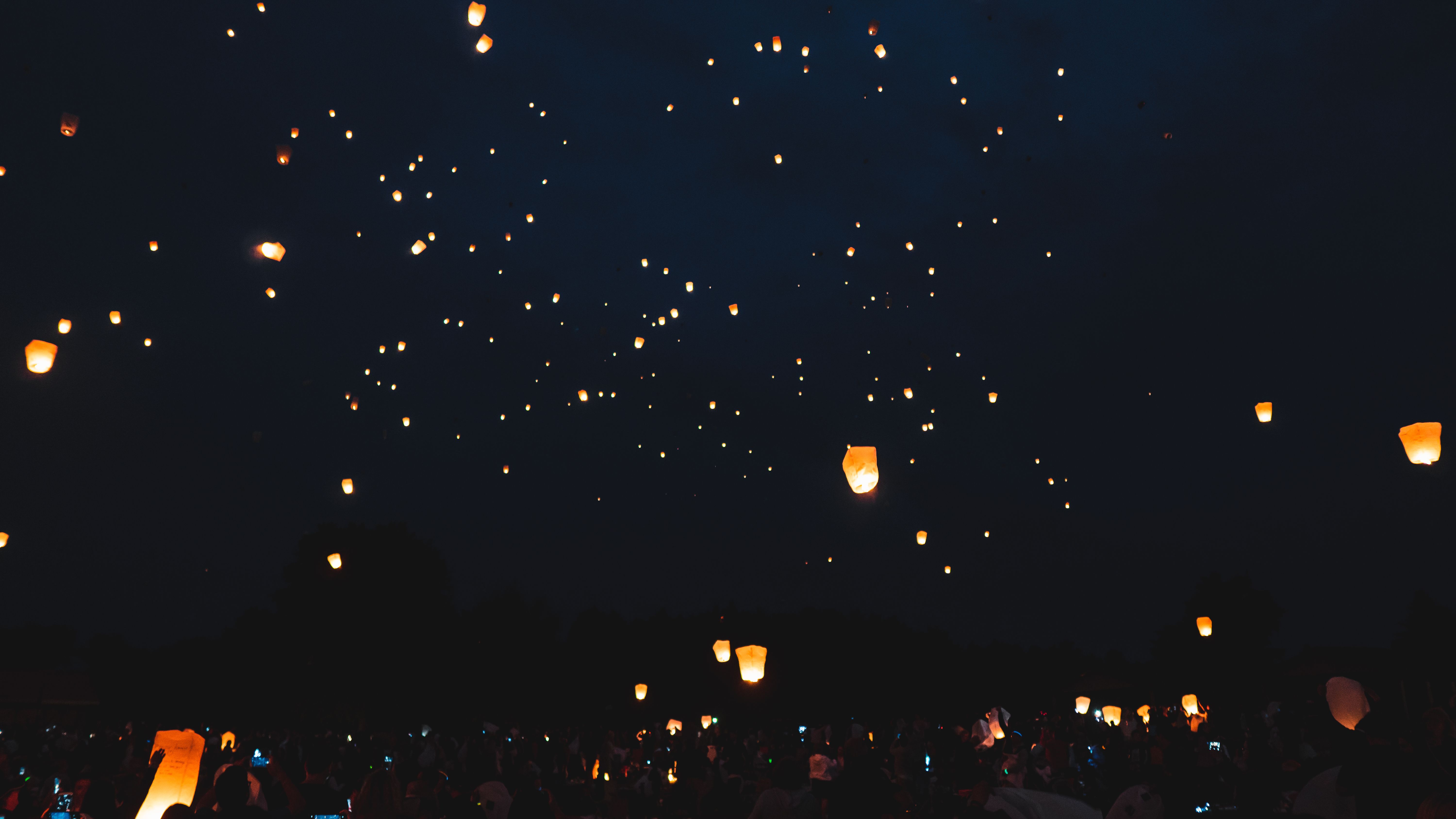 Pingxi Sky Lantern Festival in Taiwan