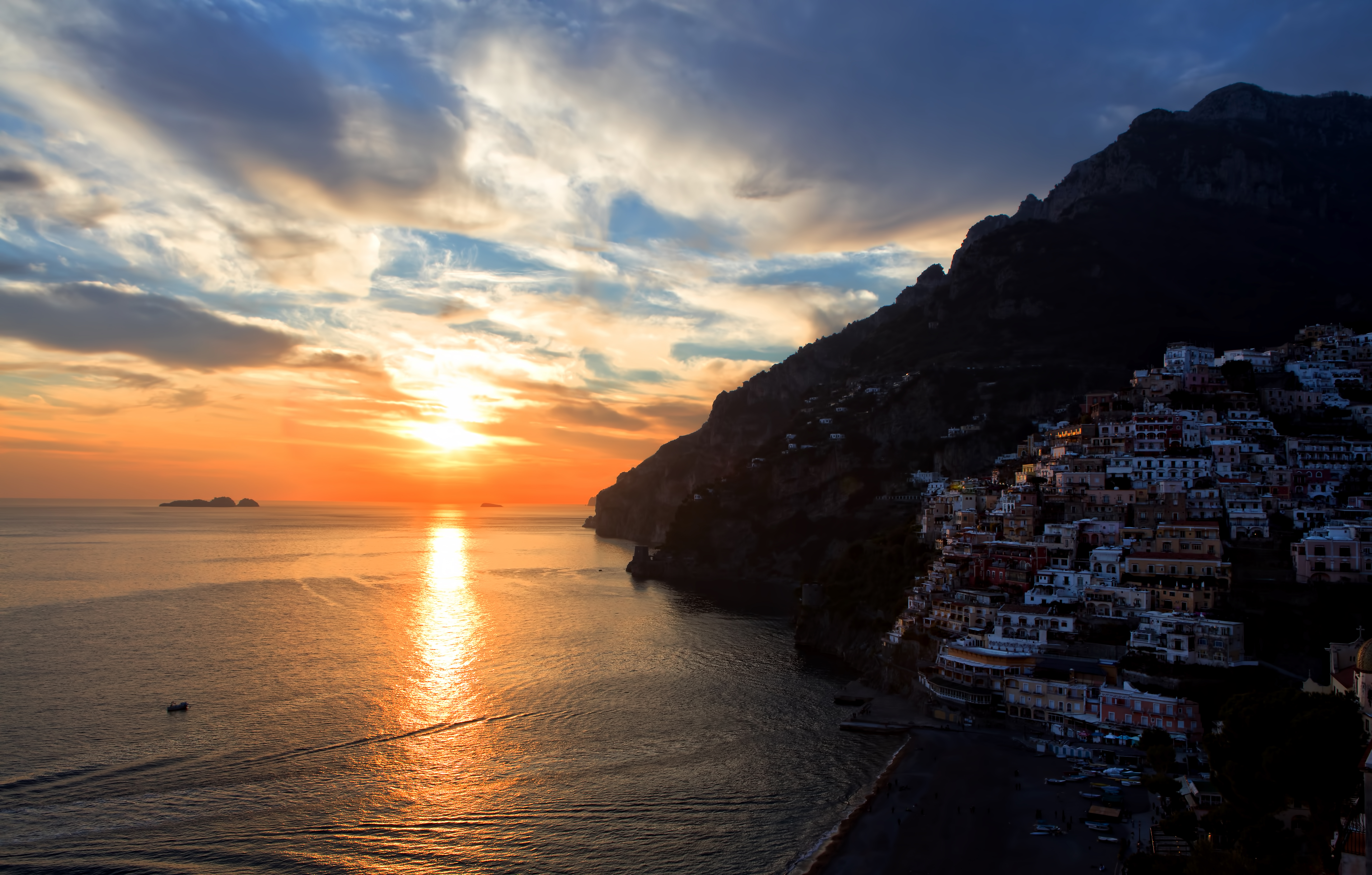 Positano in Italy