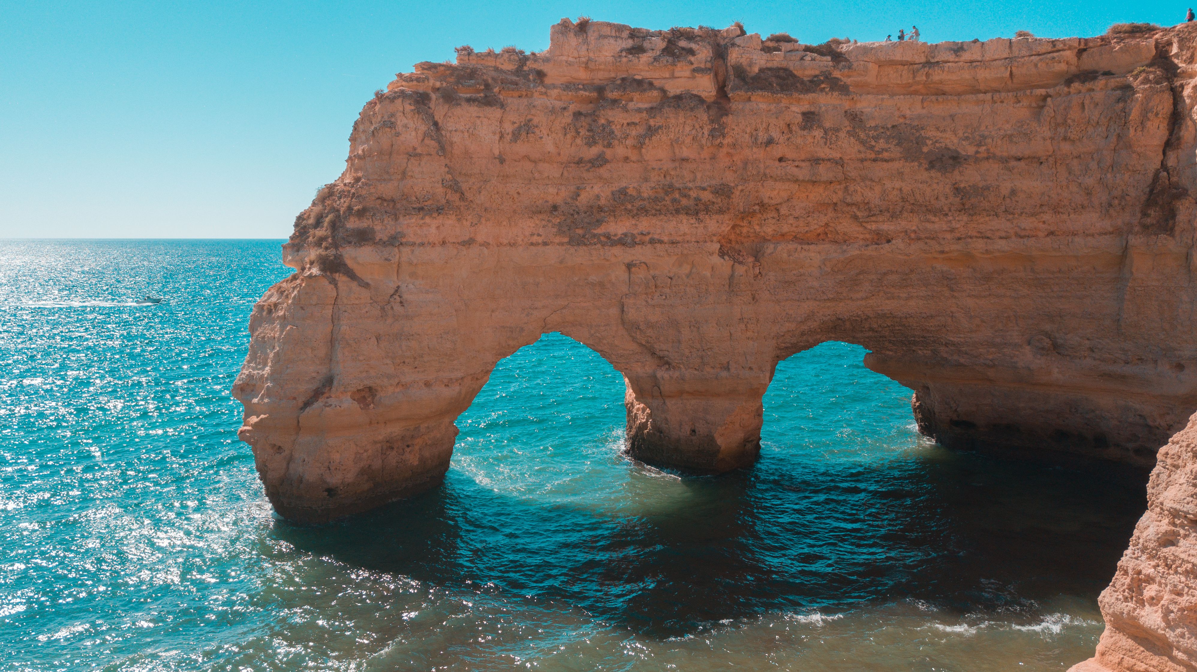 Praia da Marinha in Portugal