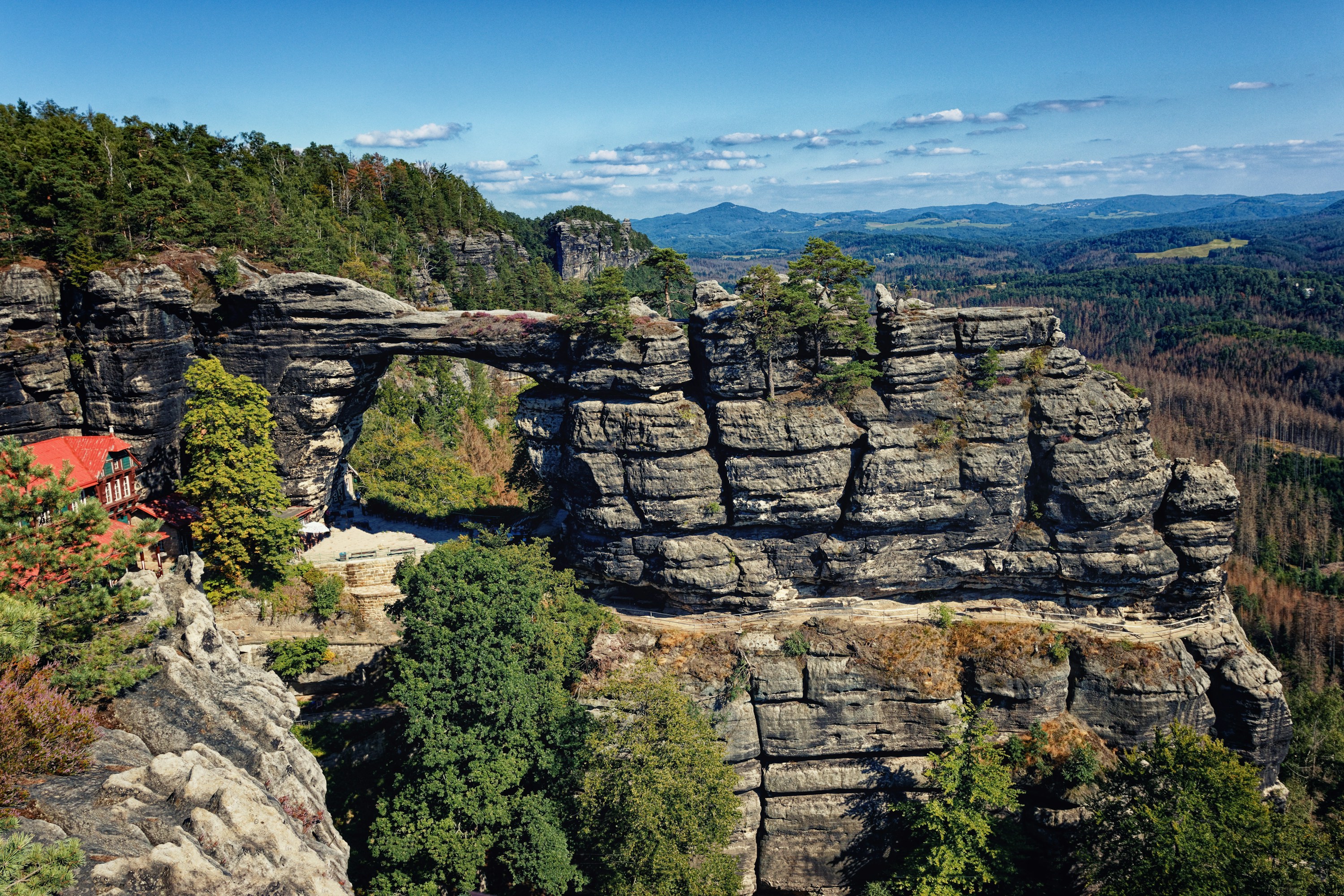 Pravčická Brána in Bohemian Switzerland National Park