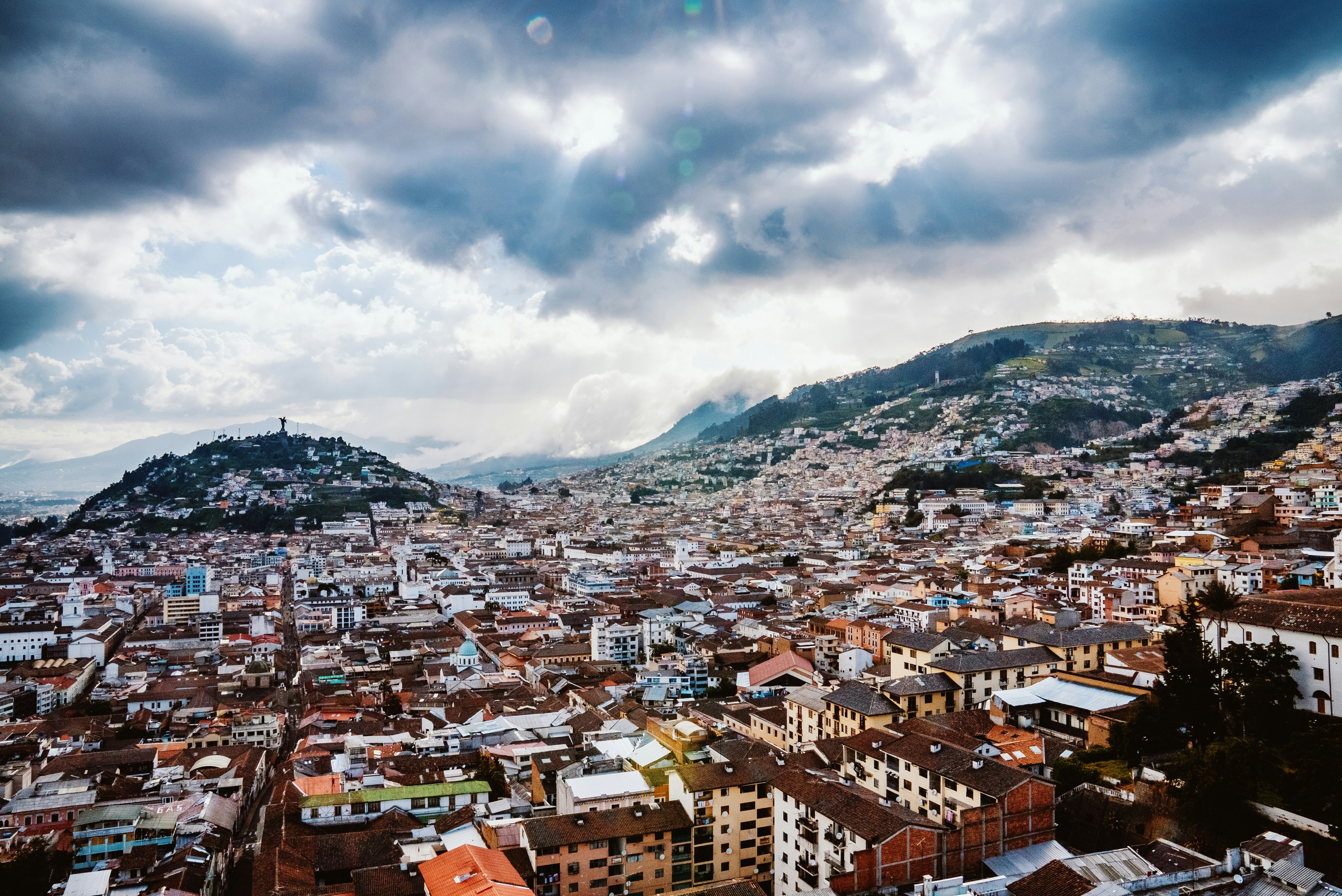 Quito Old Town in Ecuador