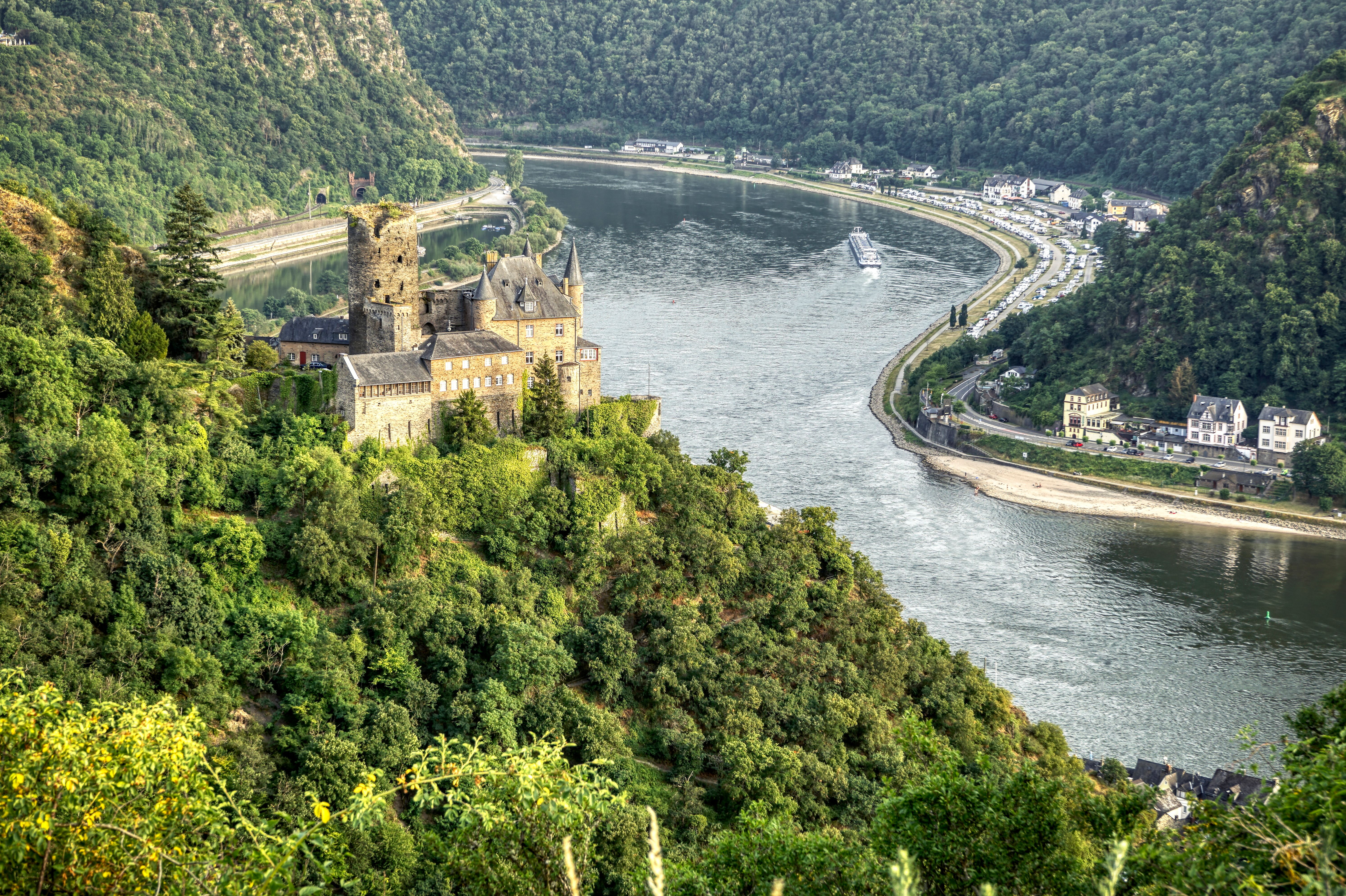 Rhine Gorge in Germany