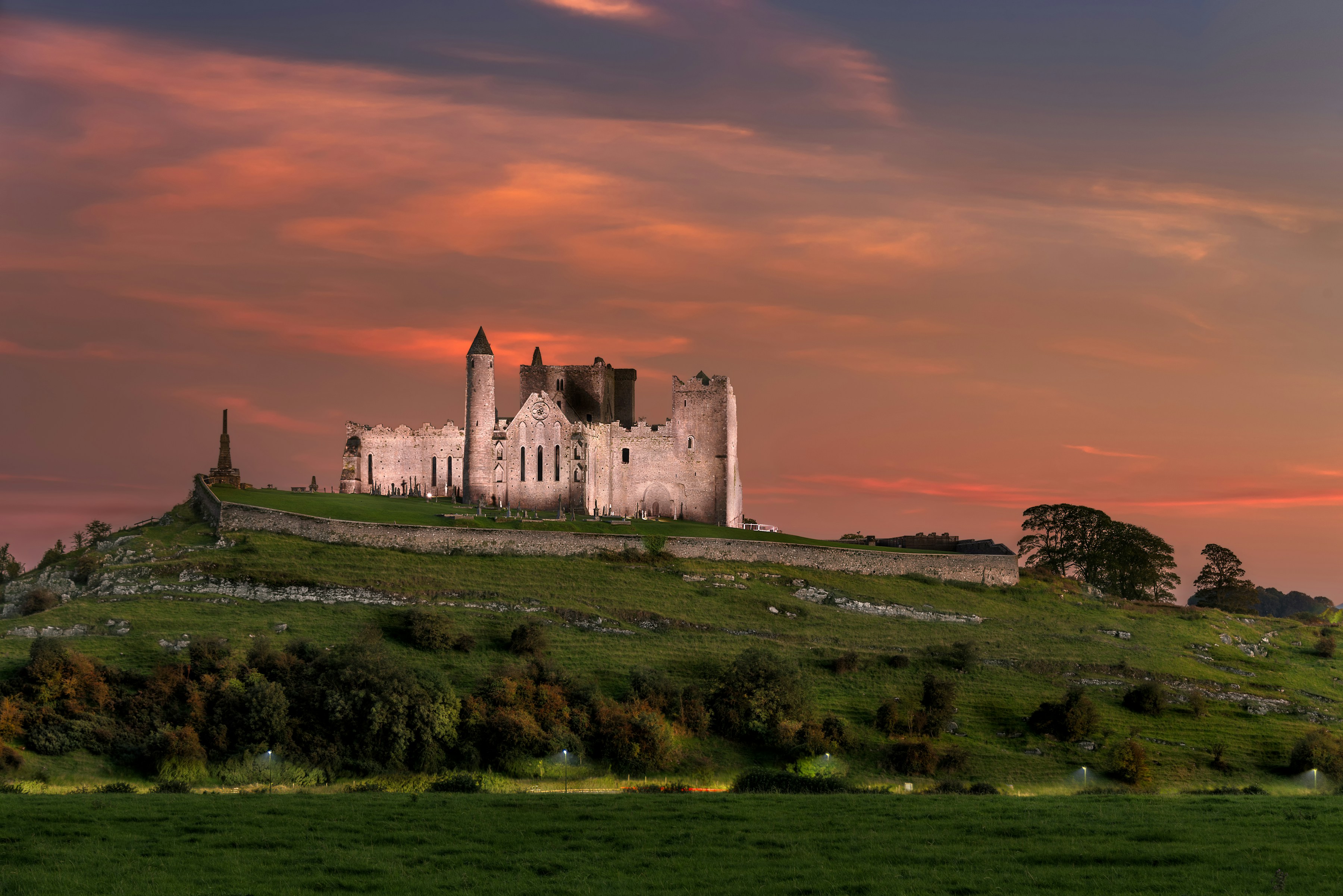 Rock of Cashel in Ireland
