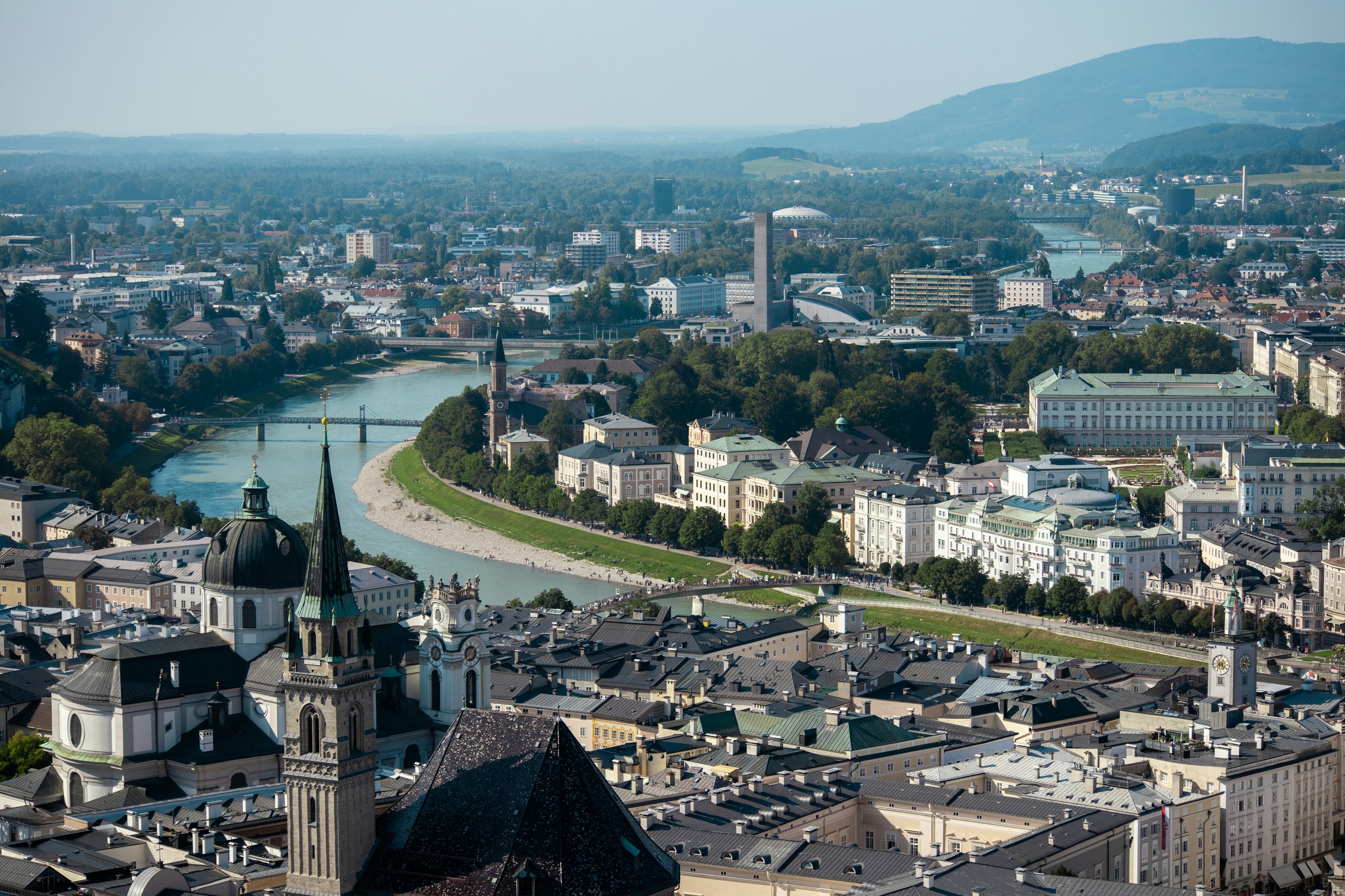 Salzburg Old Town in Austria