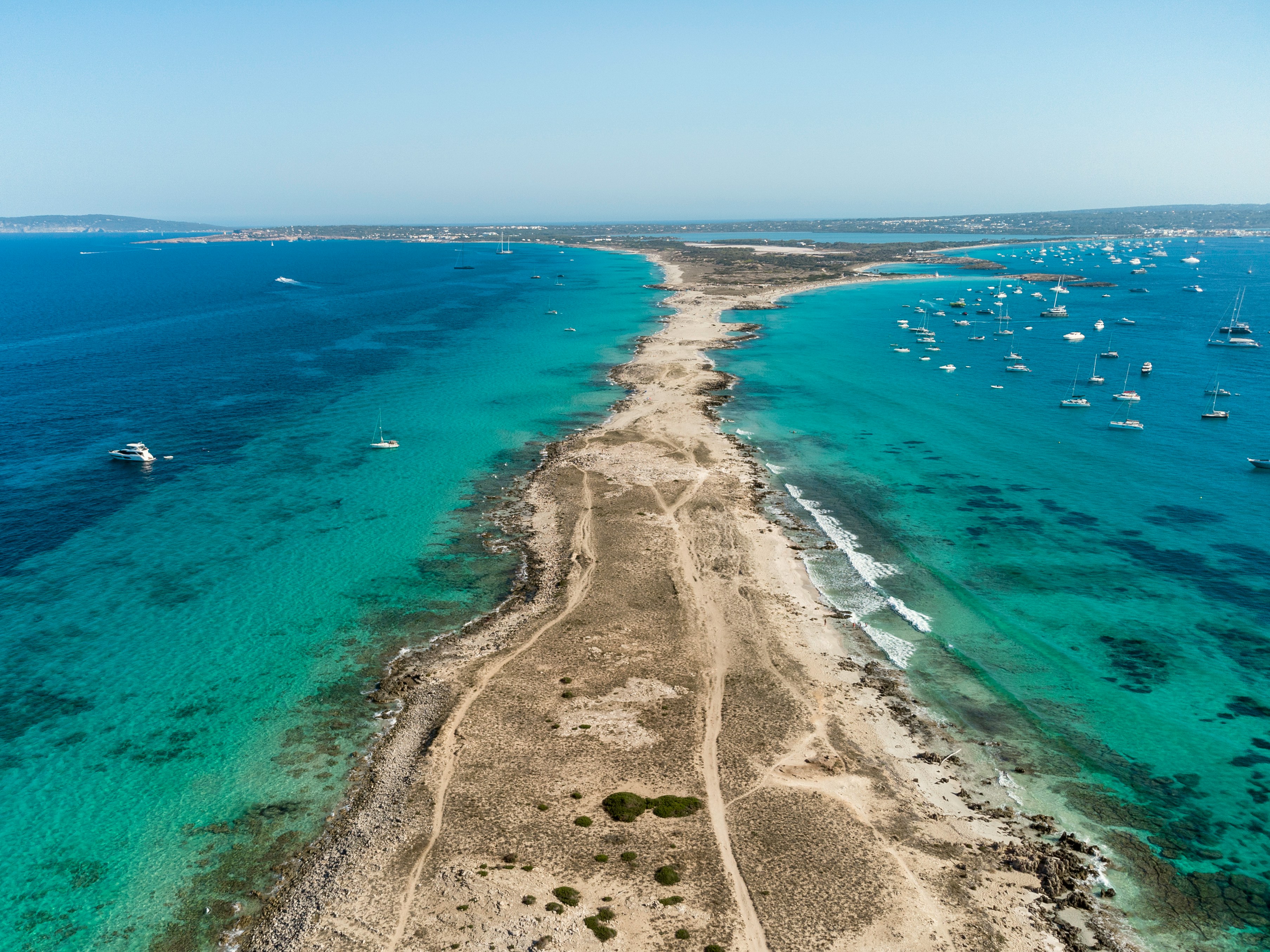 Ses Illetes Beach in Formentera