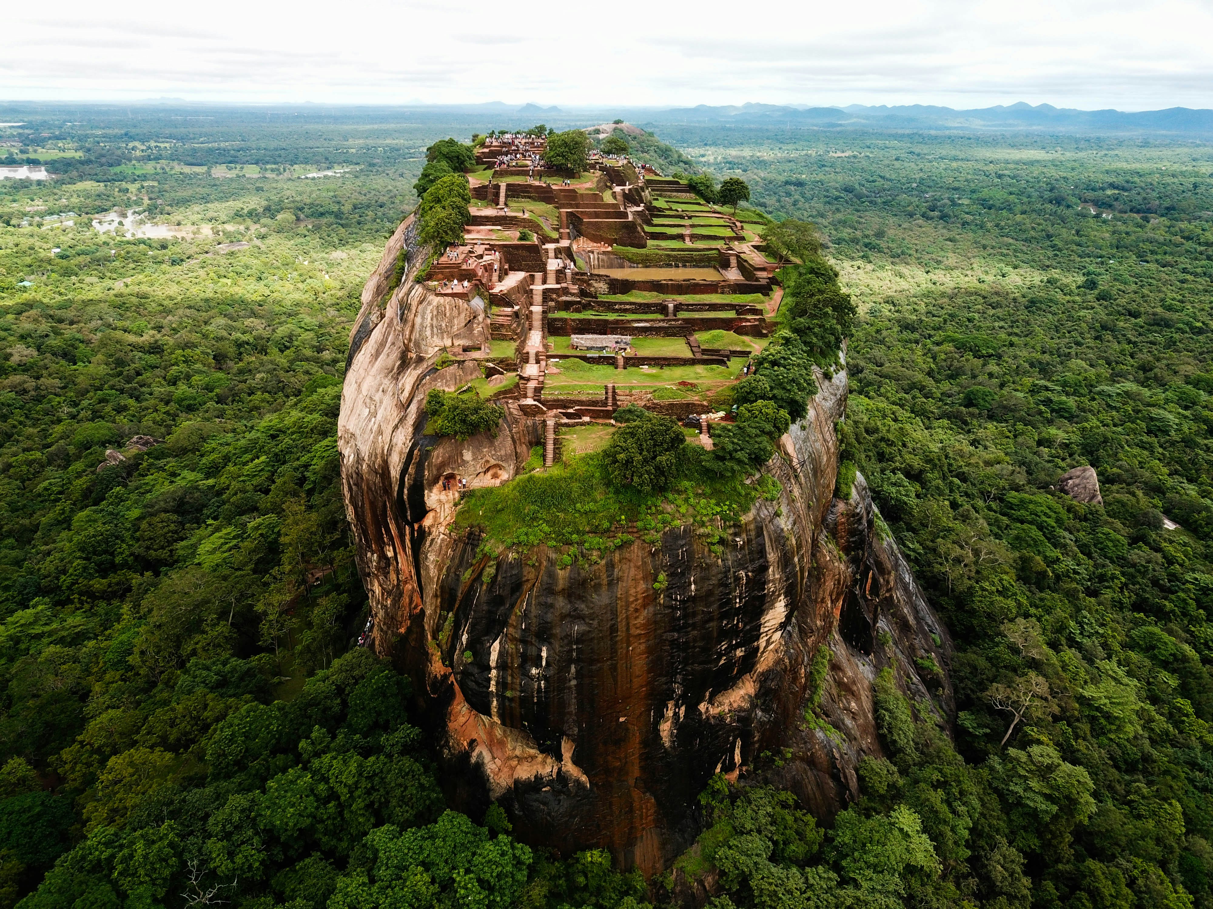Sigiriya rock fortress in Sri Lanka