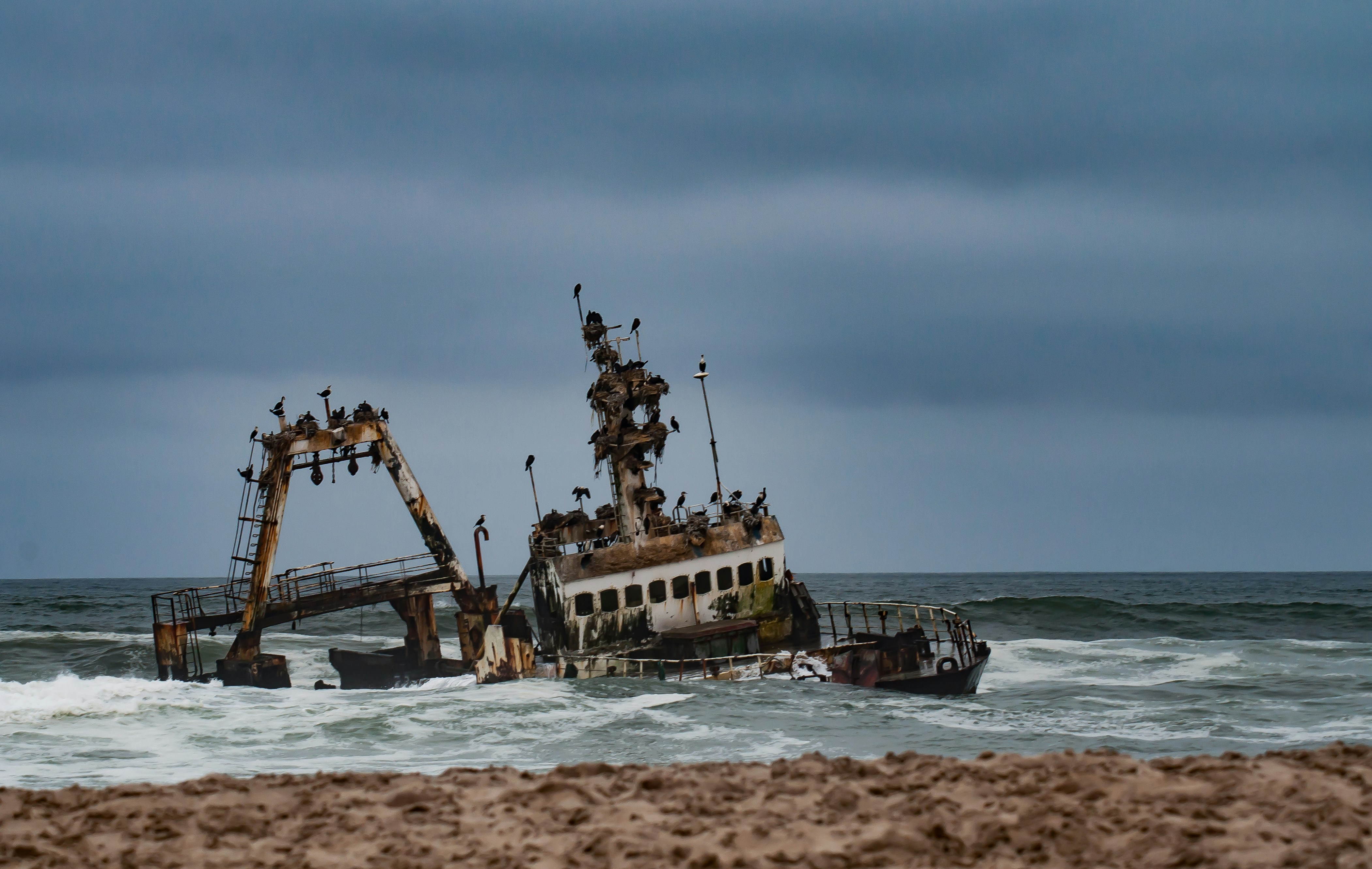 Skeleton Coast in Namibia