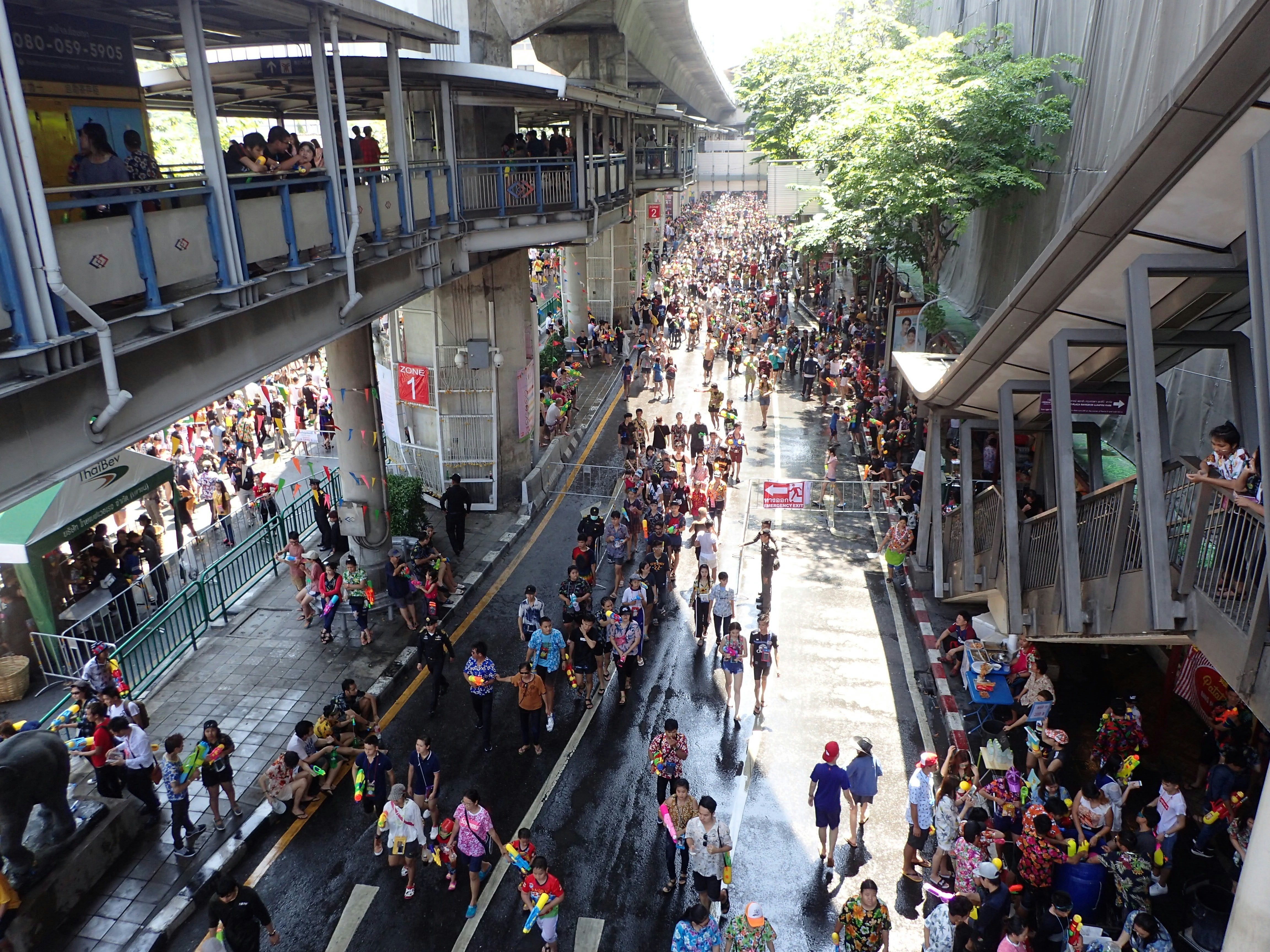 Songkran Water Festival in Thailand
