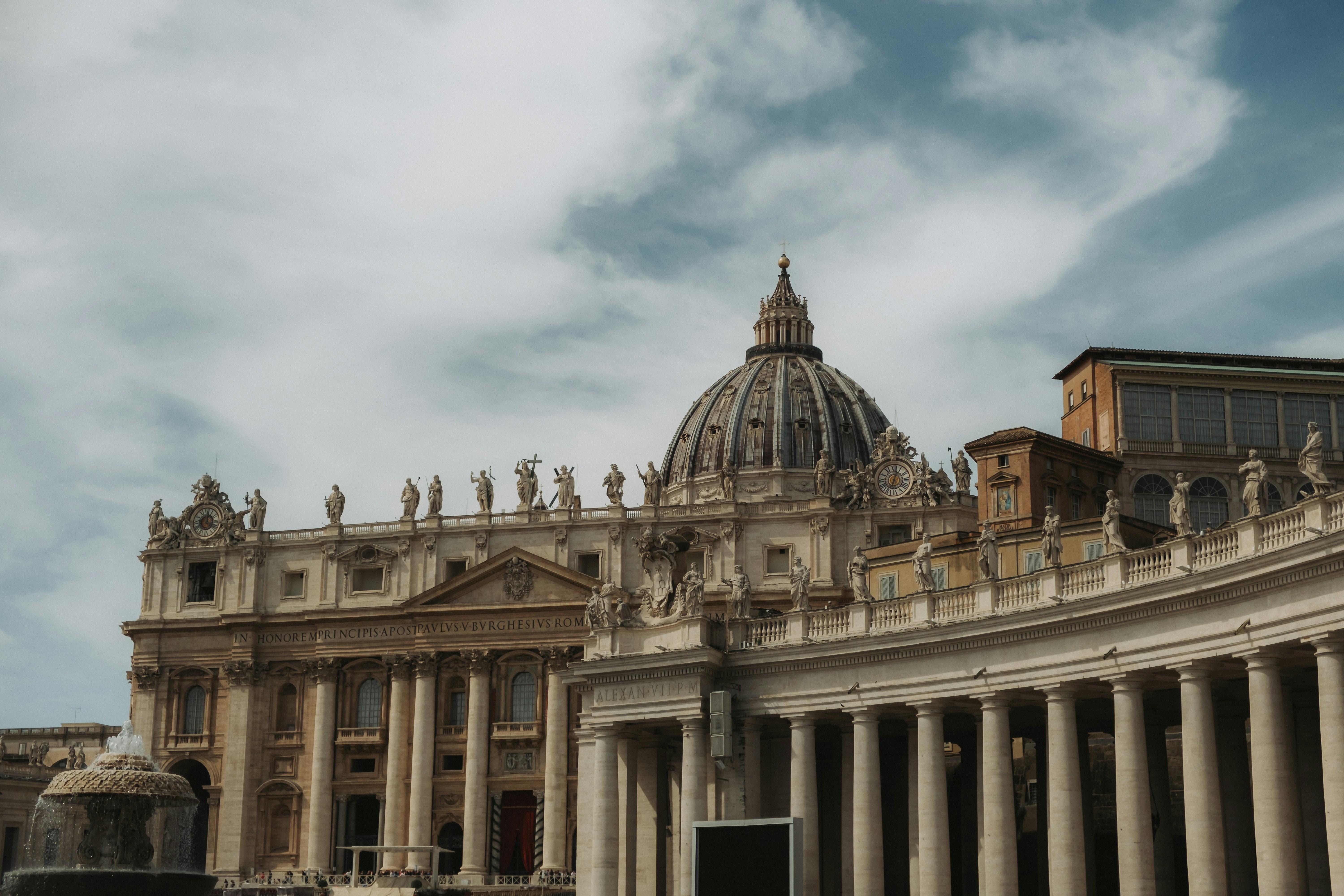 St Peter's Basilica in Vatican City, Rome