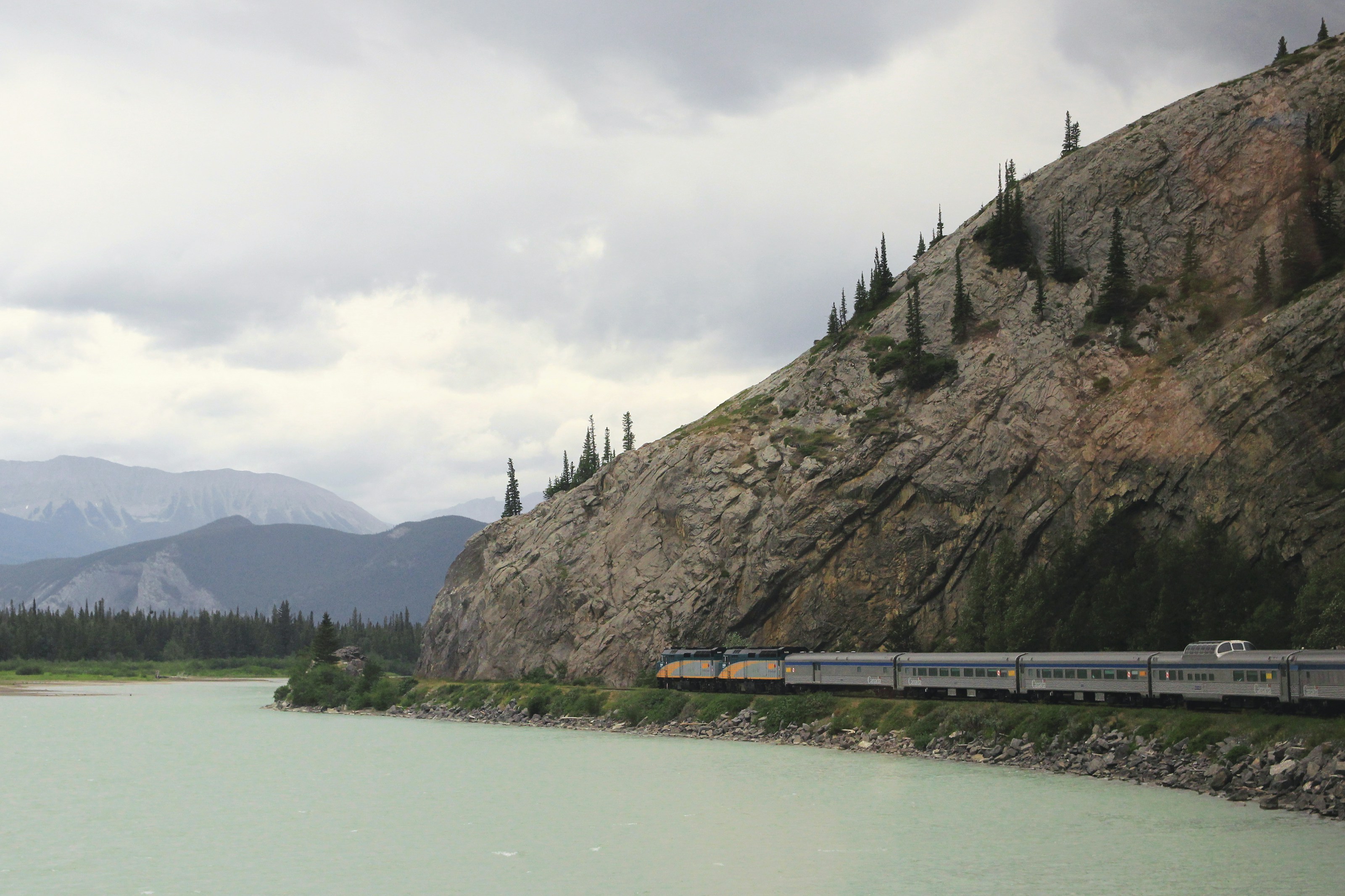 The Canadian train in Canada
