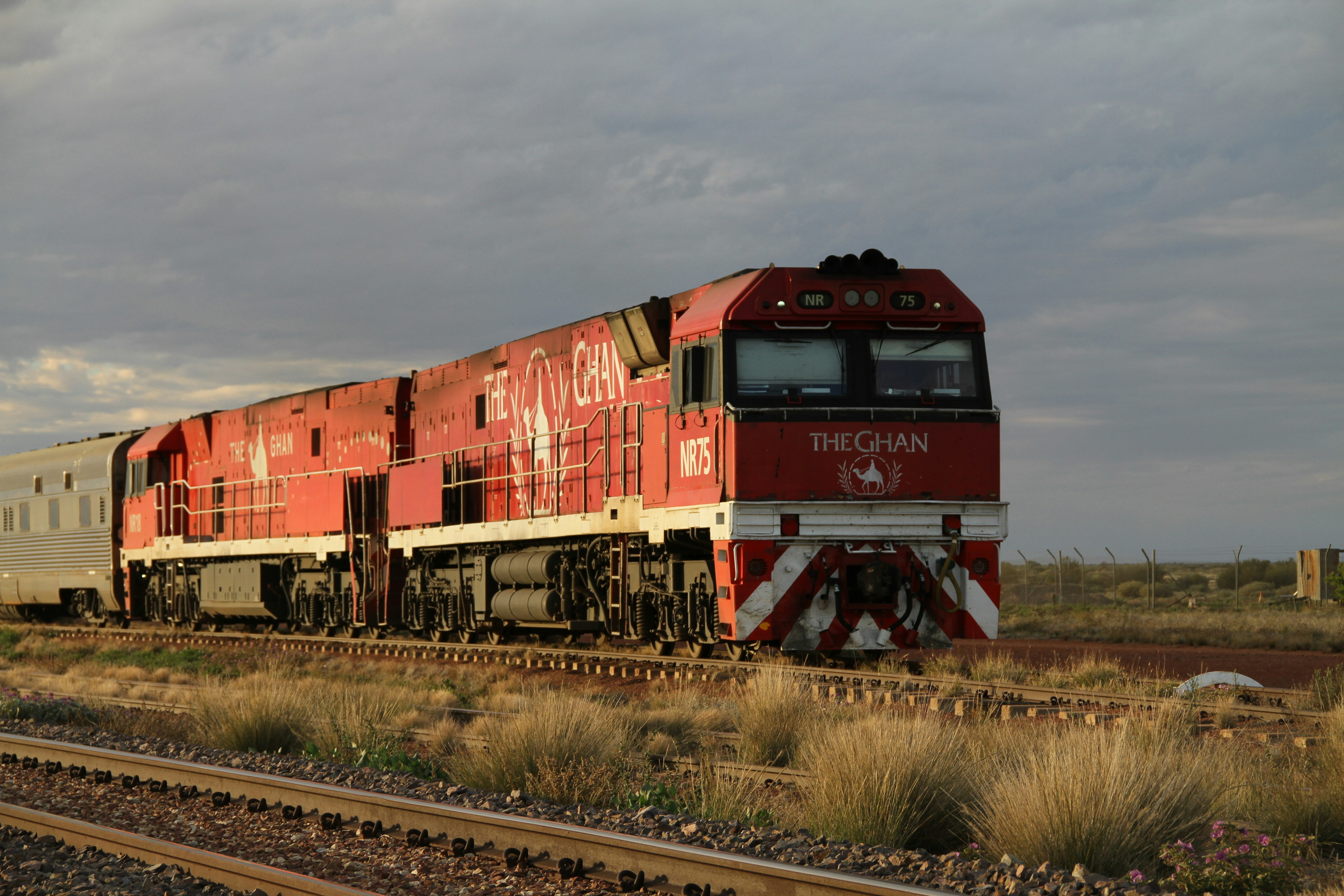The Ghan in Australia