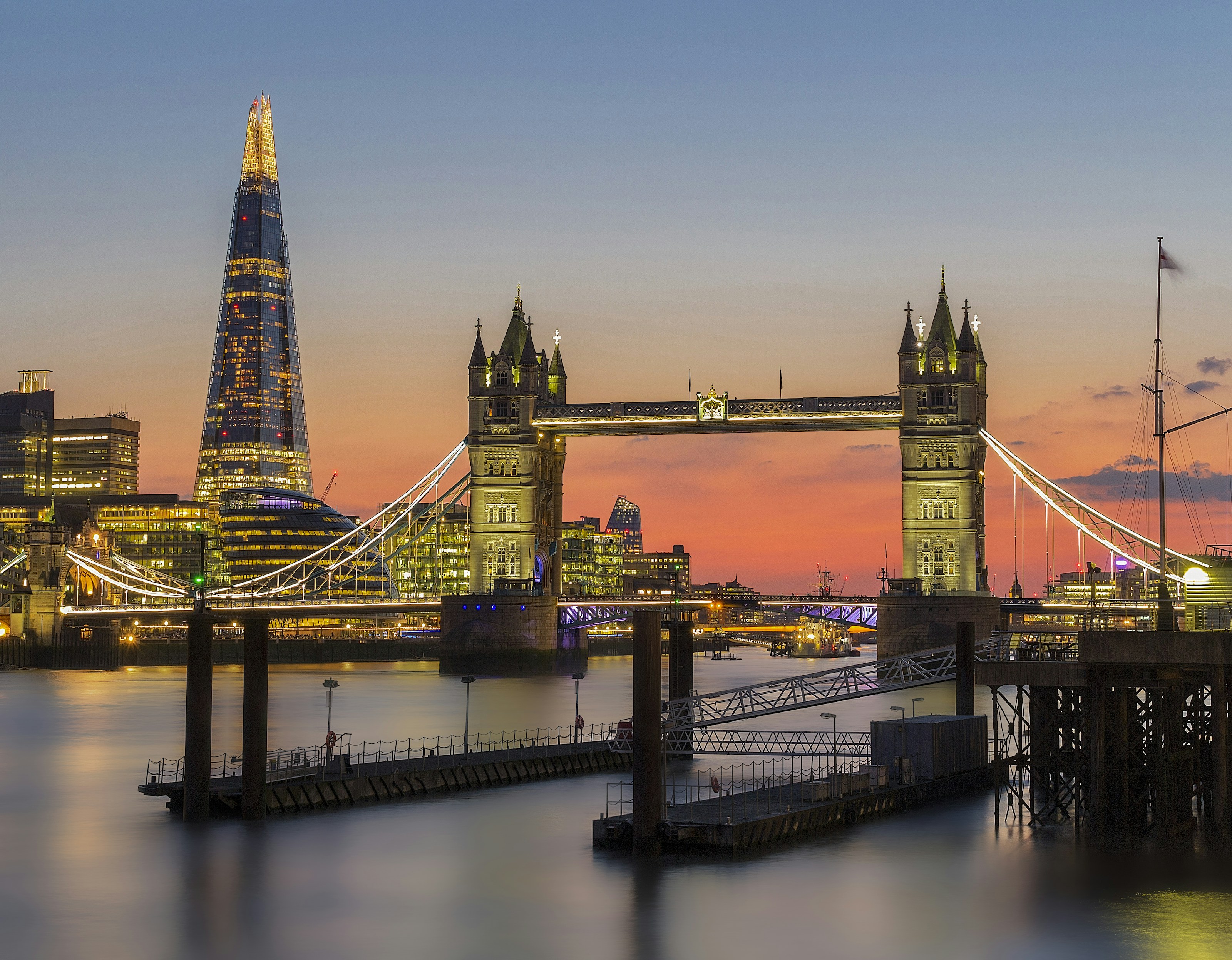 Tower Bridge in London