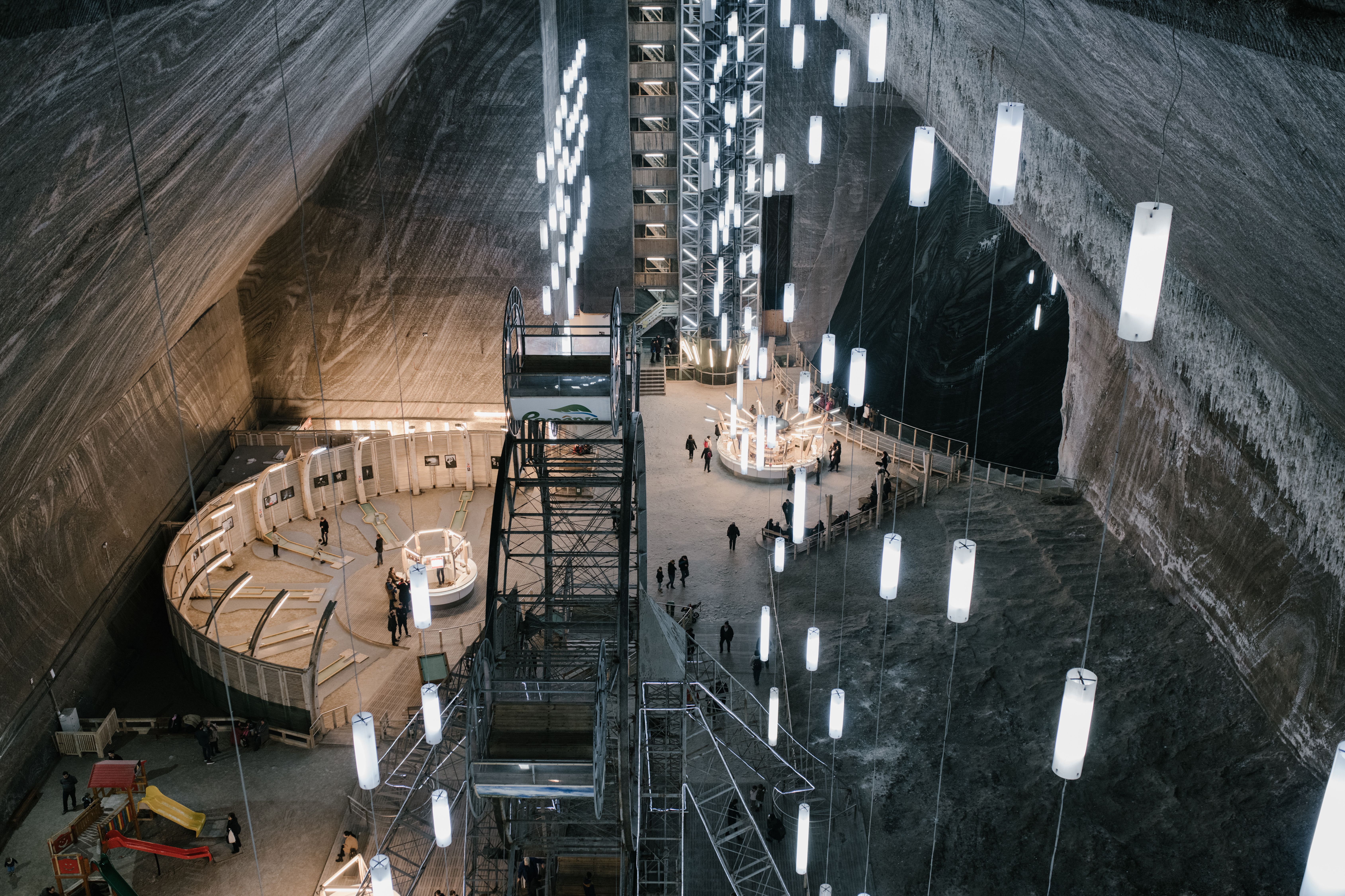 Turda Salt Mine in Romania