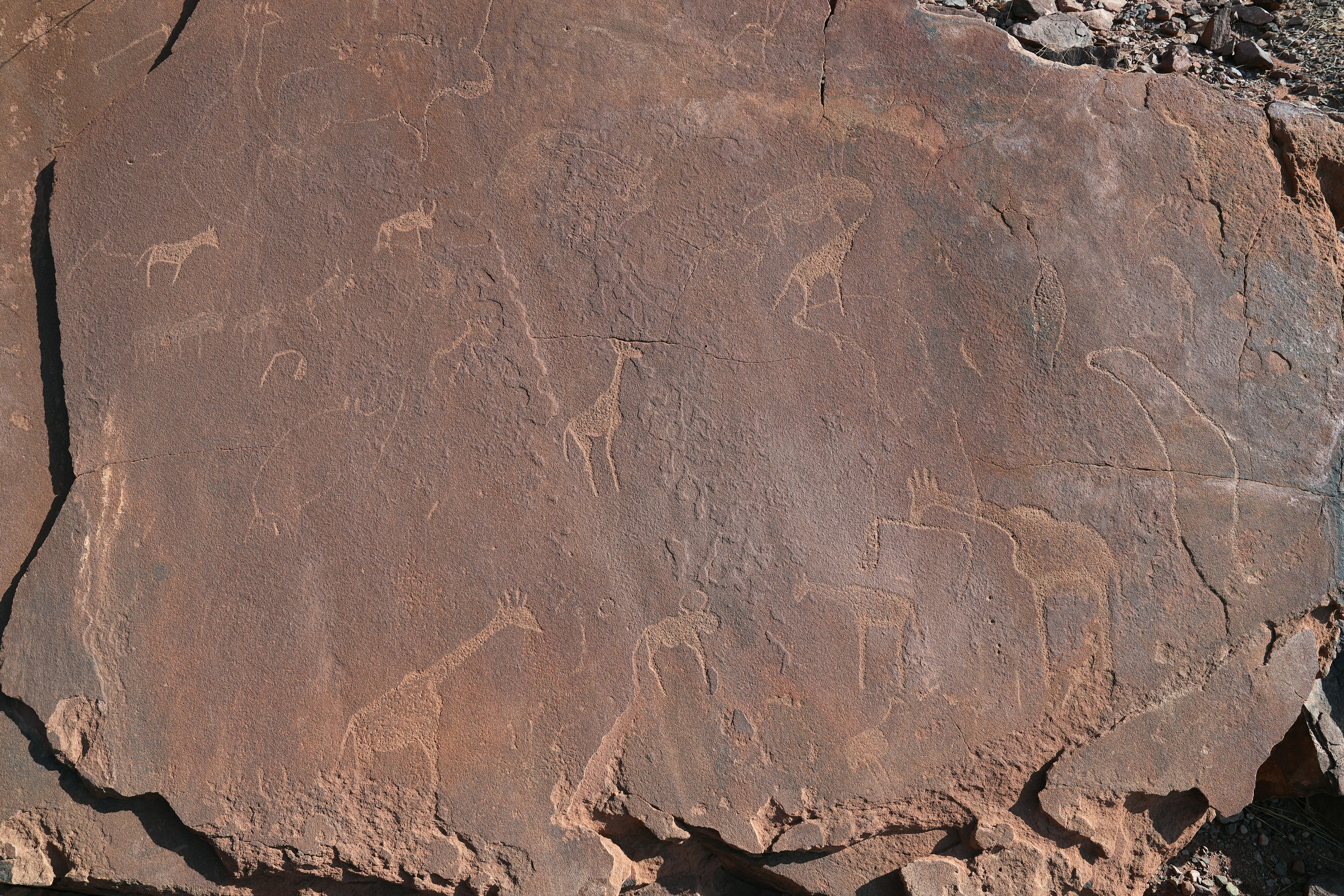 Twyfelfontein in Namibia