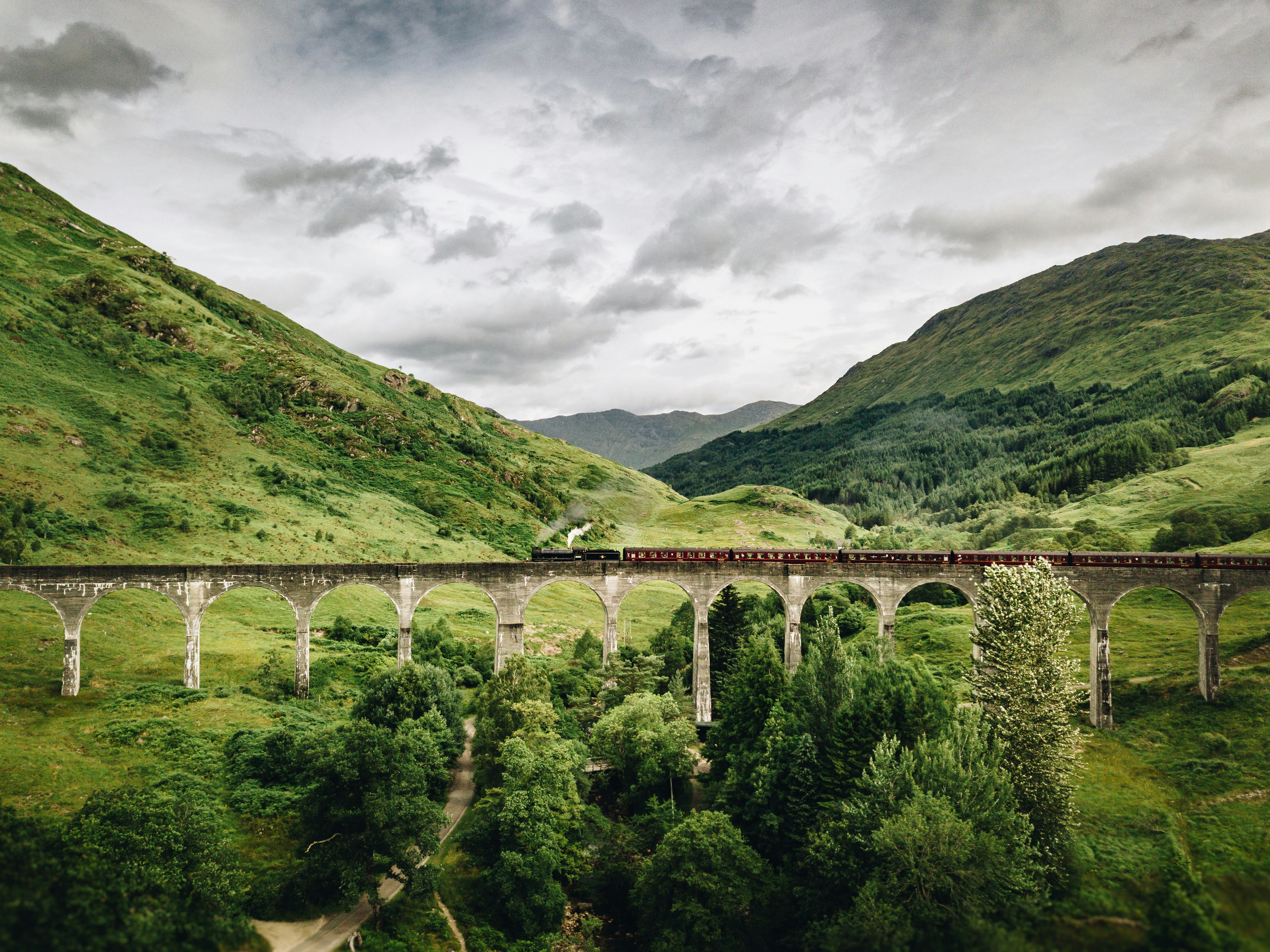 West Highland Line in Scotland