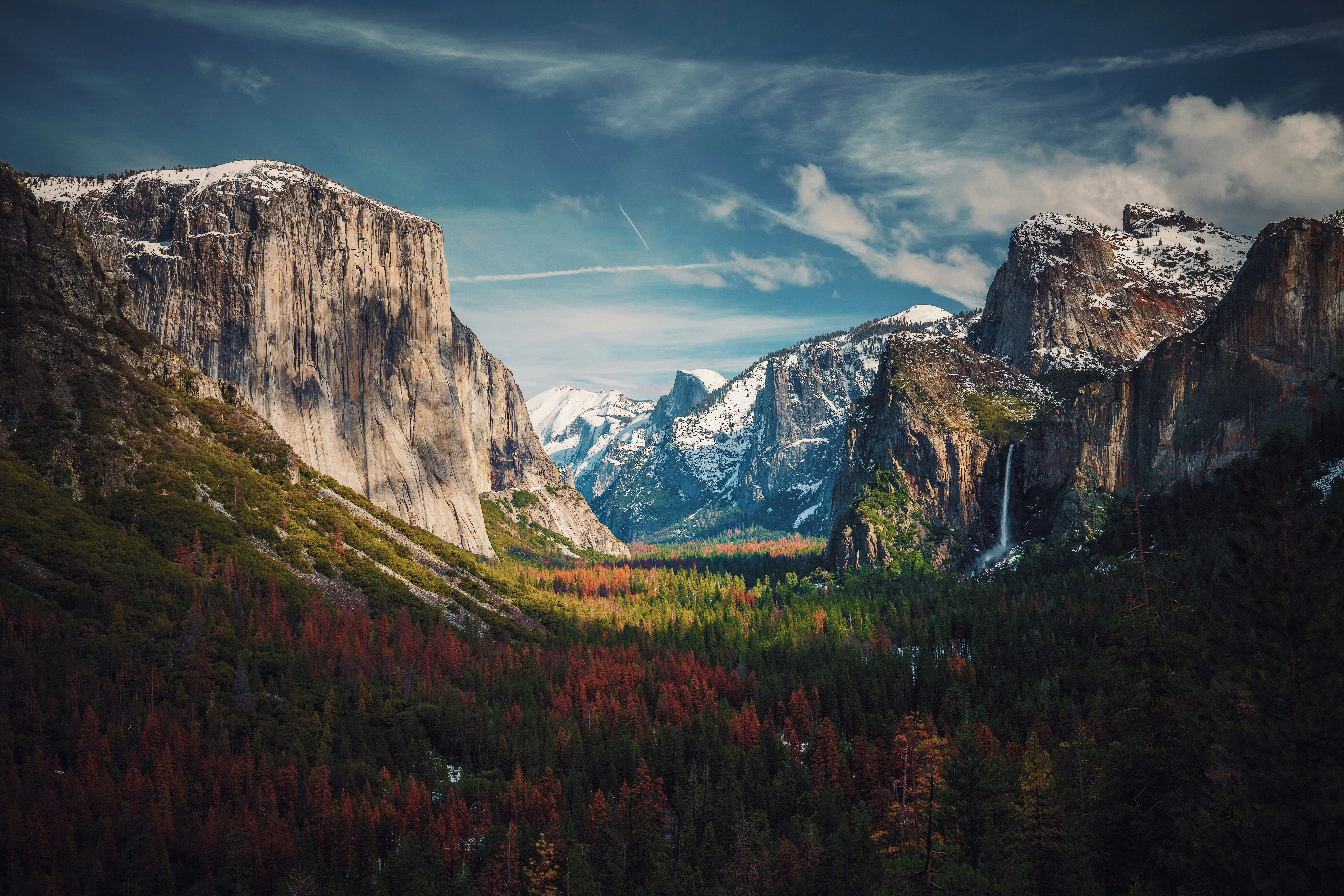 Half Dome and Yosemite Valley in Yosemite National Park